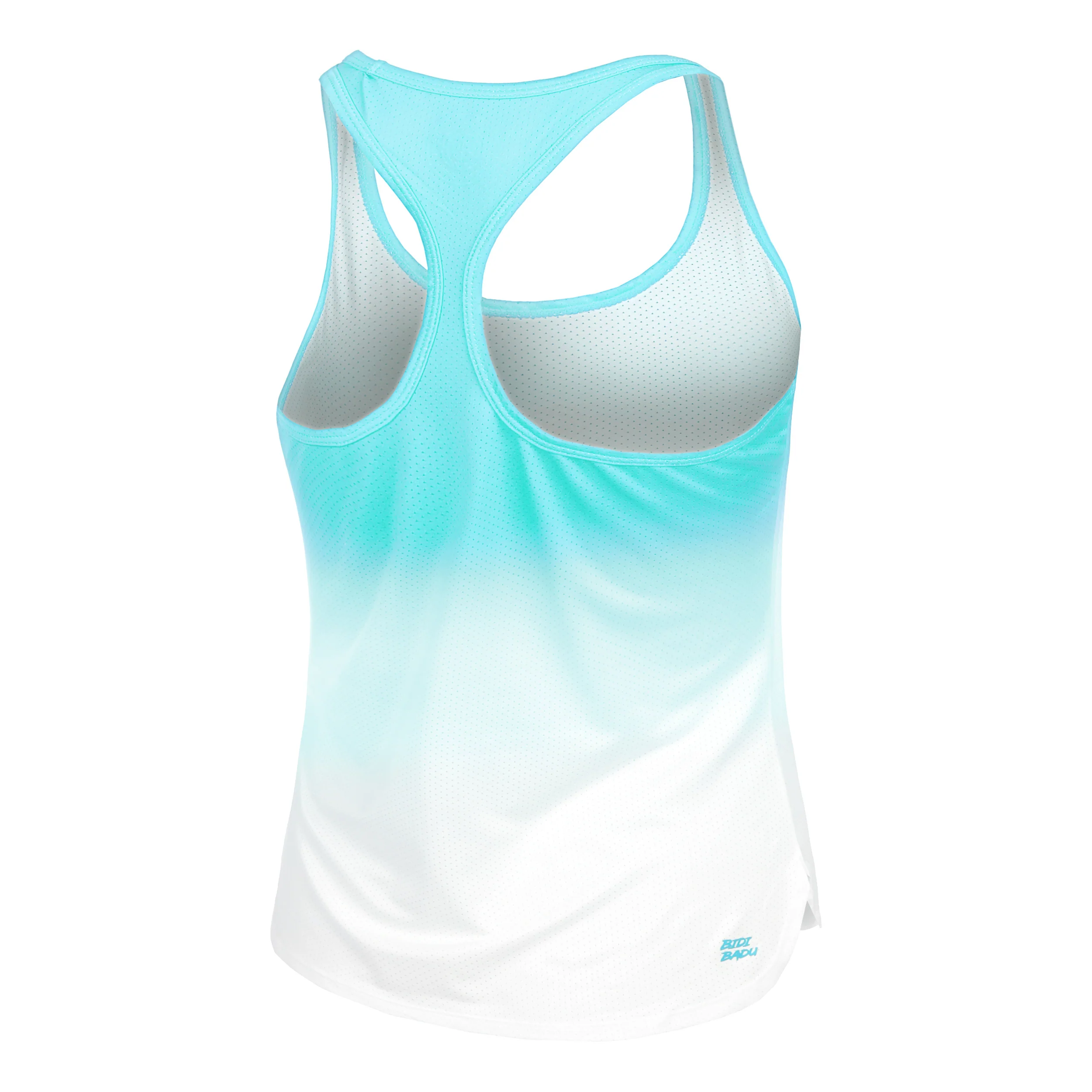 Crew Gradiant Camiseta De Tirantes Mujeres-Turquesa,Blanco - Image 2