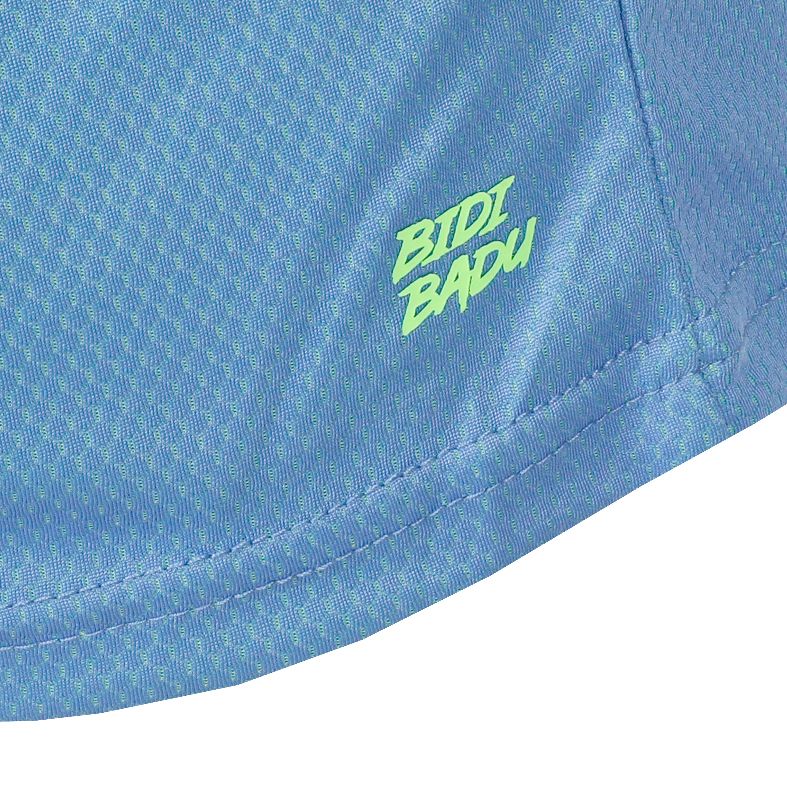 Crew Inside Out V-Neck Camiseta De Manga Corta Hombres-Azul,Verde Neón - Image 4