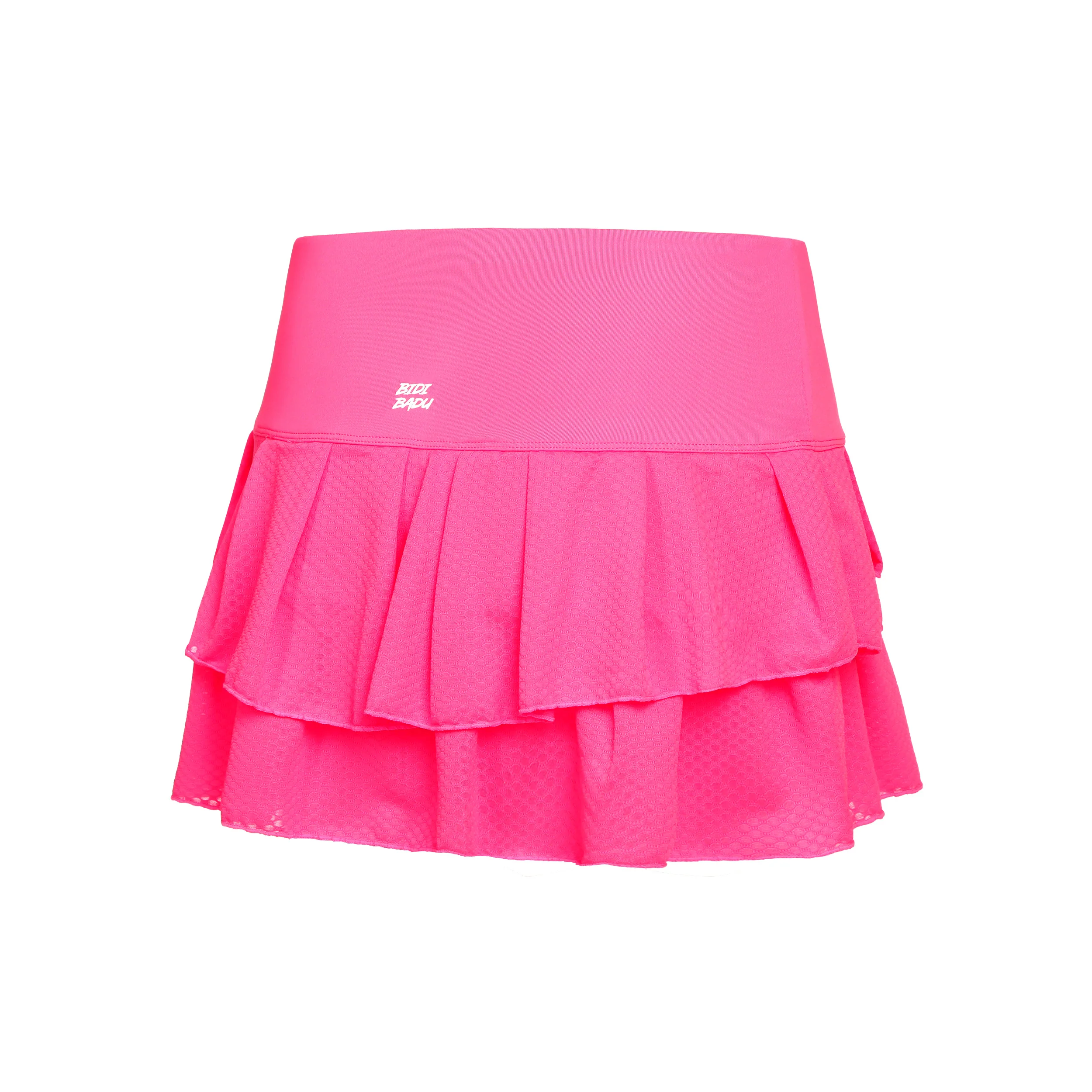 Crew Pleated Falda Mujeres-Rosa - Image 7