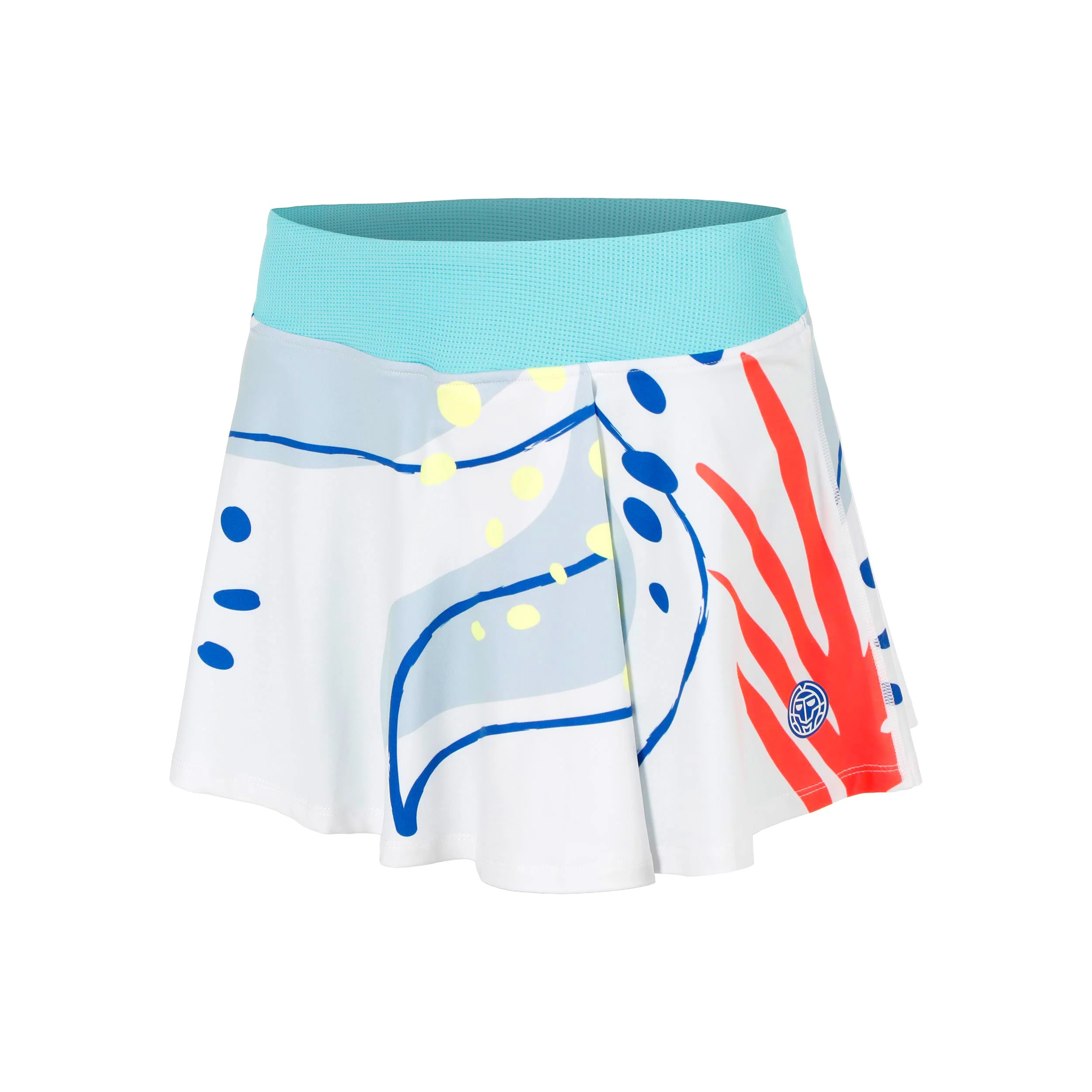 Hey Laguna Wavy Falda Chicas-blanco, multicolor