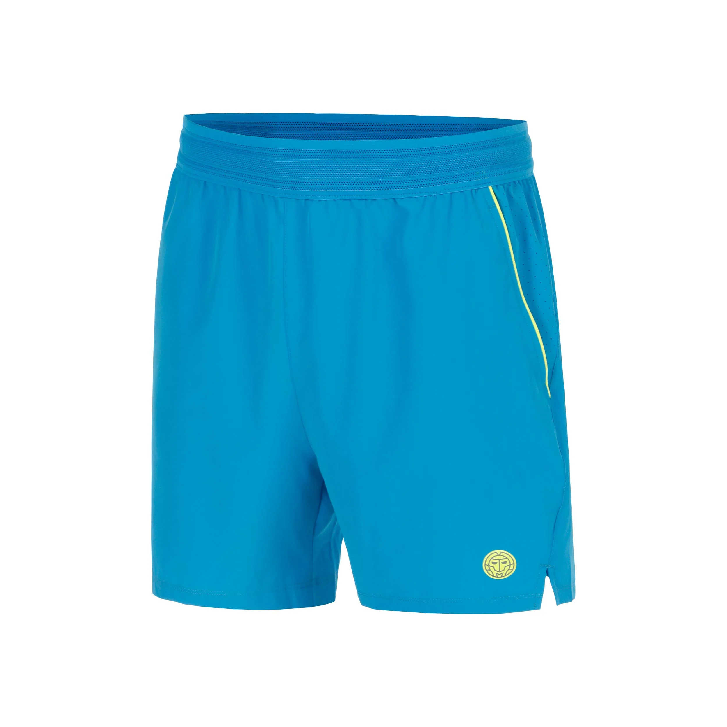 Out of Control 7in Shorts Hombres - azul, amarillo neón