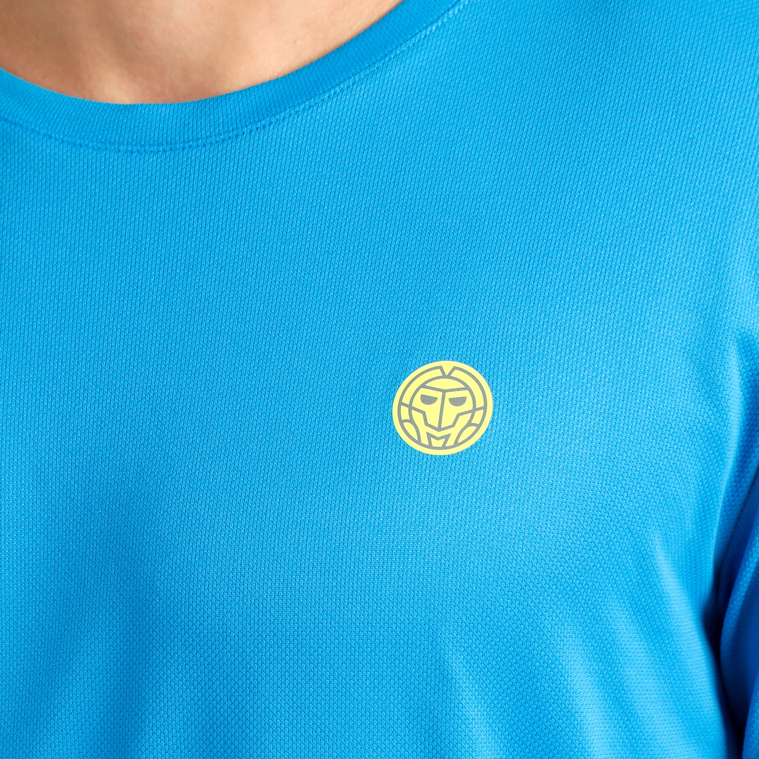Out of Control Camiseta de manga corta Hombres - azul, amarillo neón - Image 6