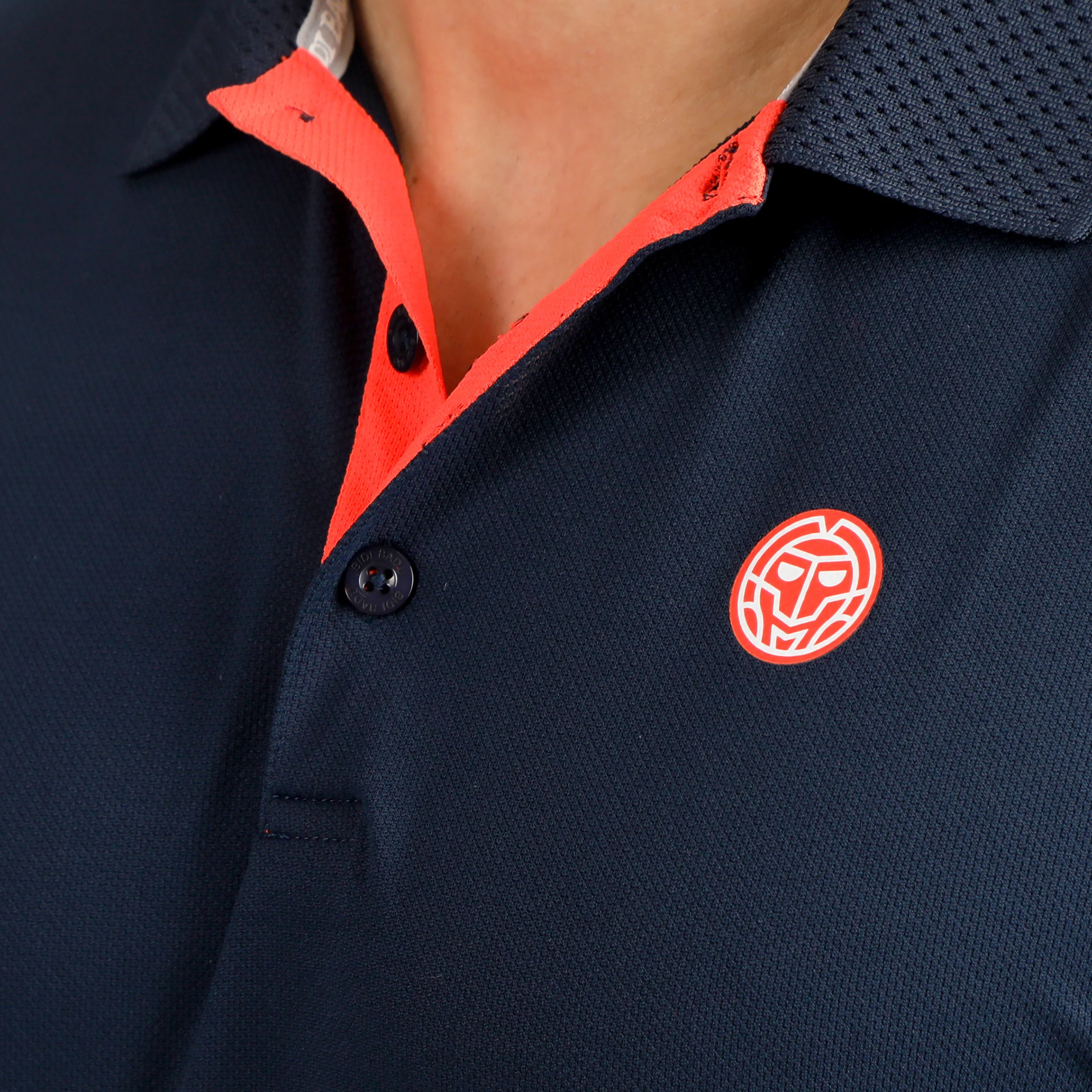 Solid Polo Hombres - azul oscuro - Image 7