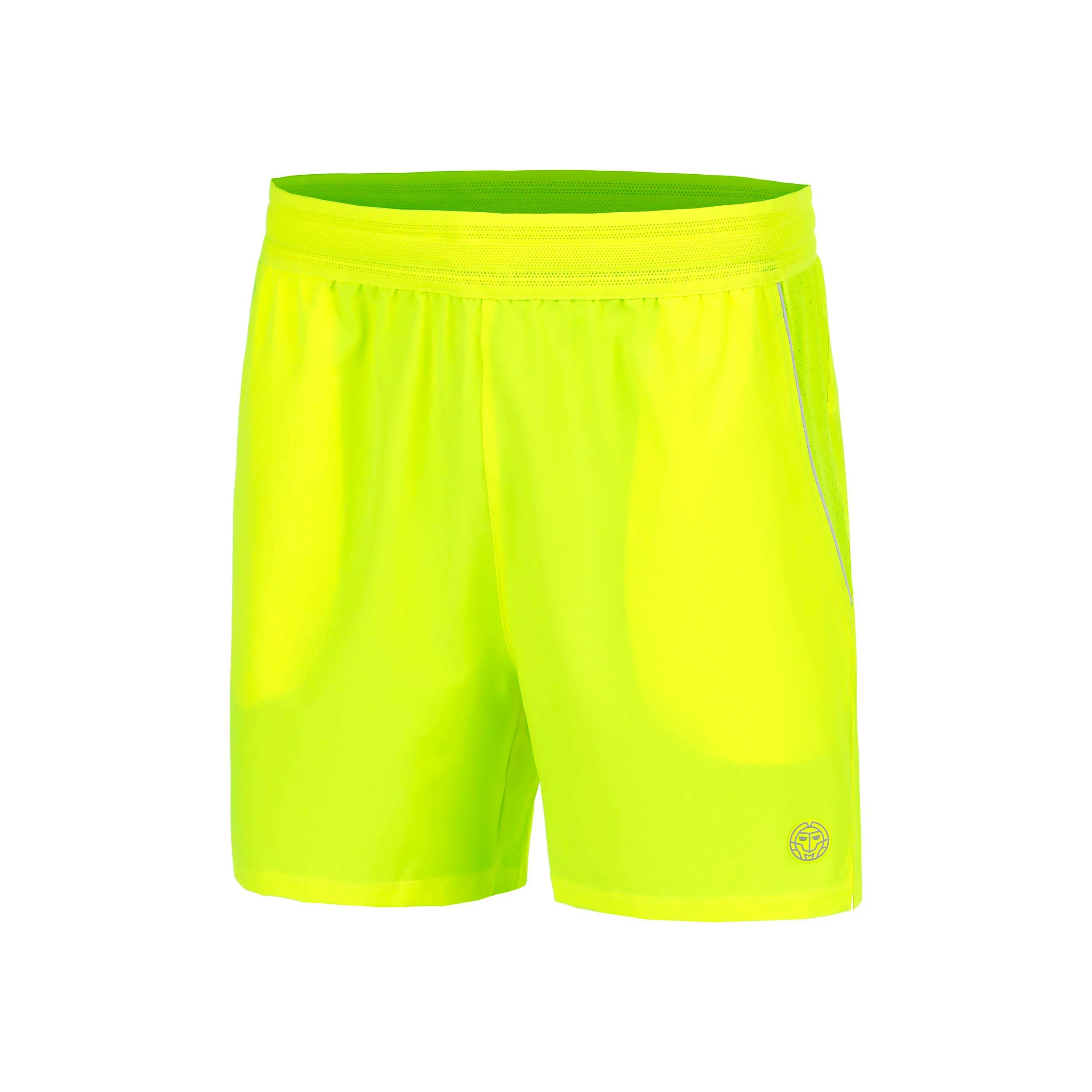 Solid Shorts Chicos-amarillo neón