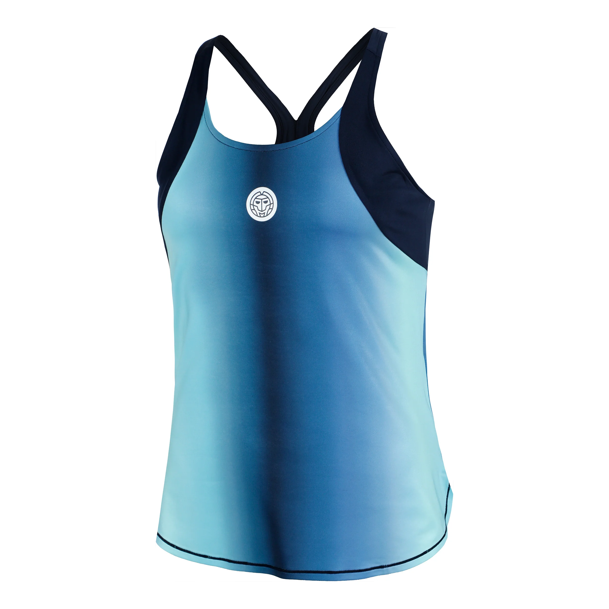 Spectrum Camiseta De Tirantes Mujeres-Azul Oscuro,Azul Claro