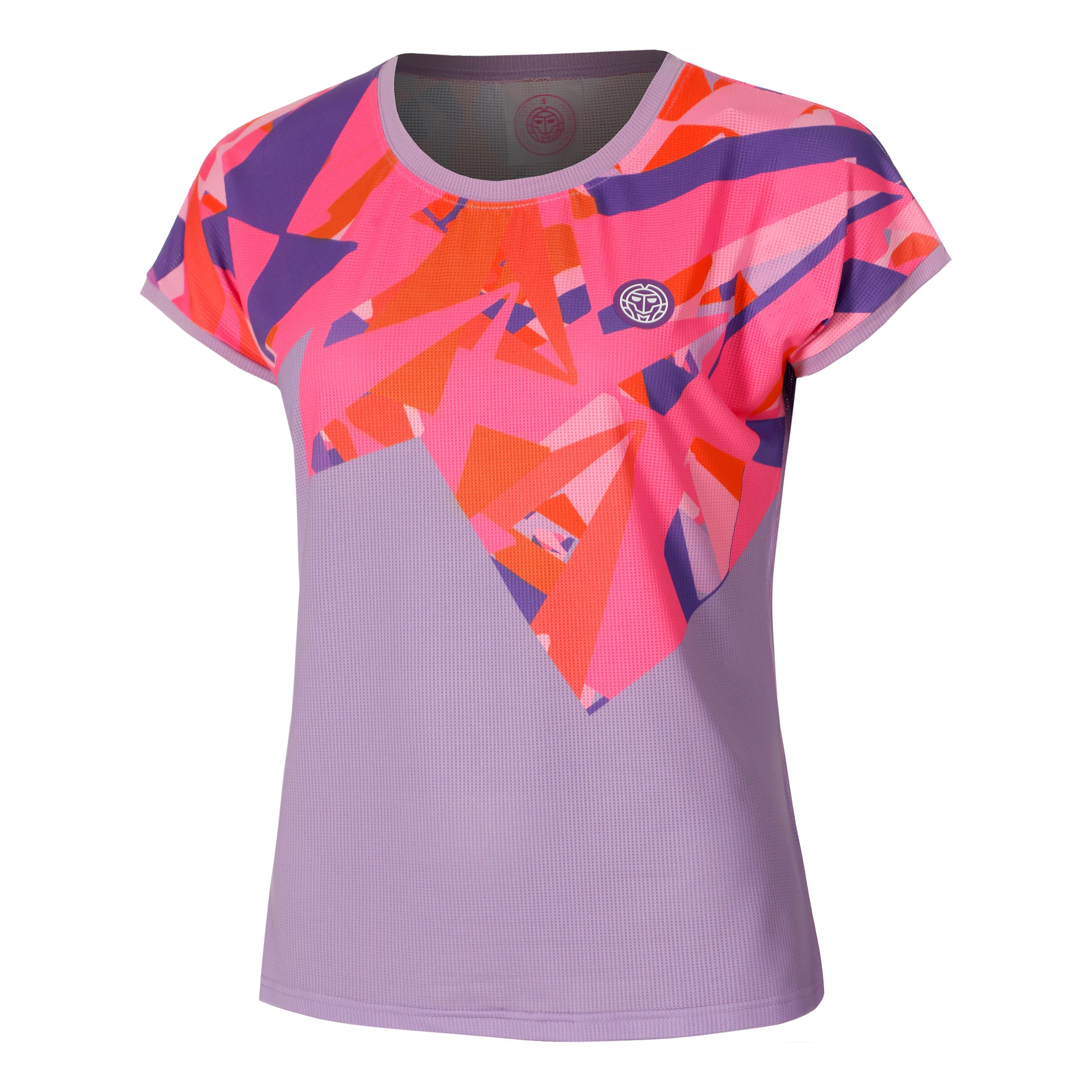 Spike Camiseta De Manga Corta Mujeres-Azul Oscuro,Multicolor