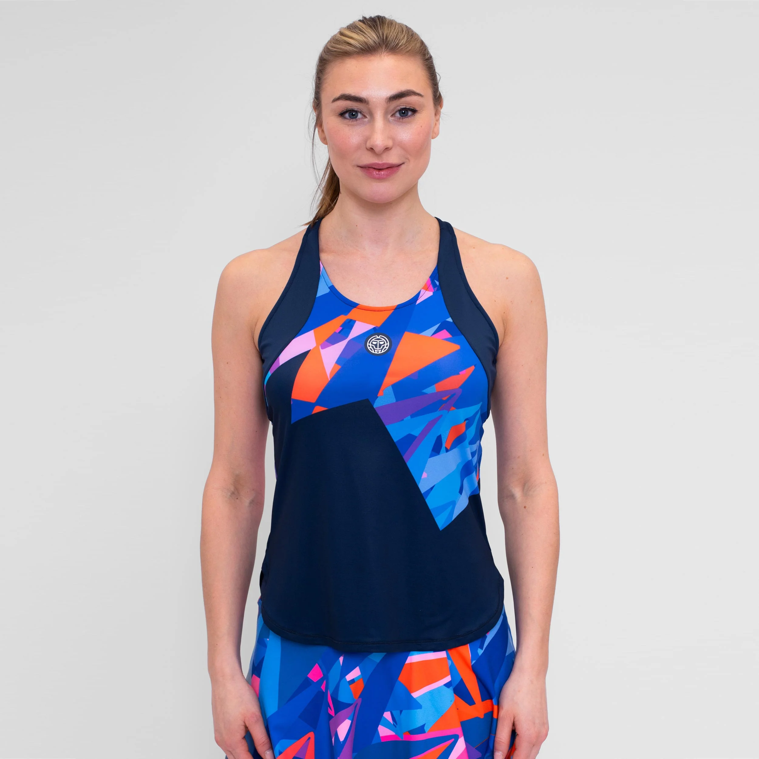 Spike Camiseta De Tirantes Mujeres-Azul Oscuro,Multicolor - Image 5