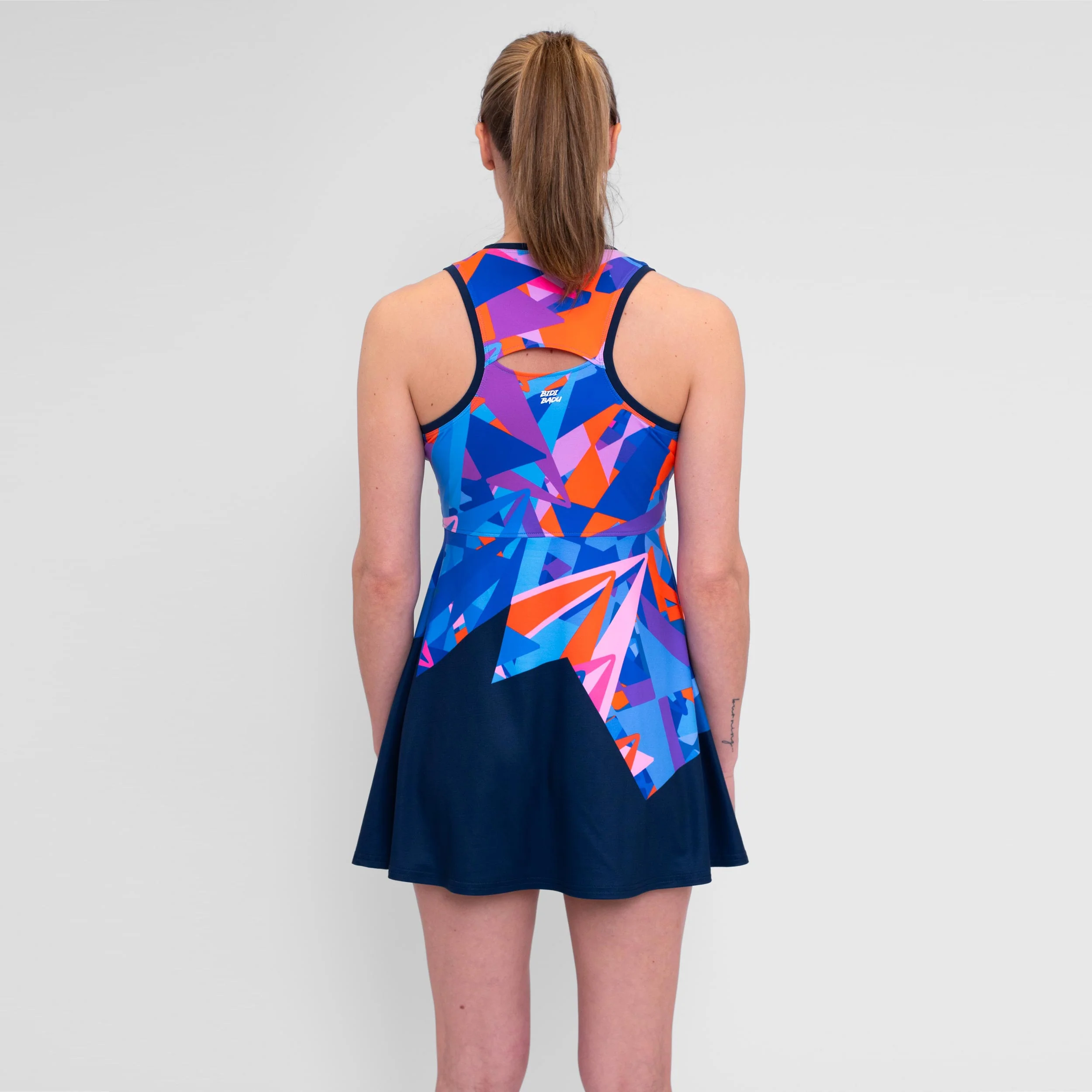 Spike Vestido Mujeres-Azul Oscuro,Multicolor - Image 7