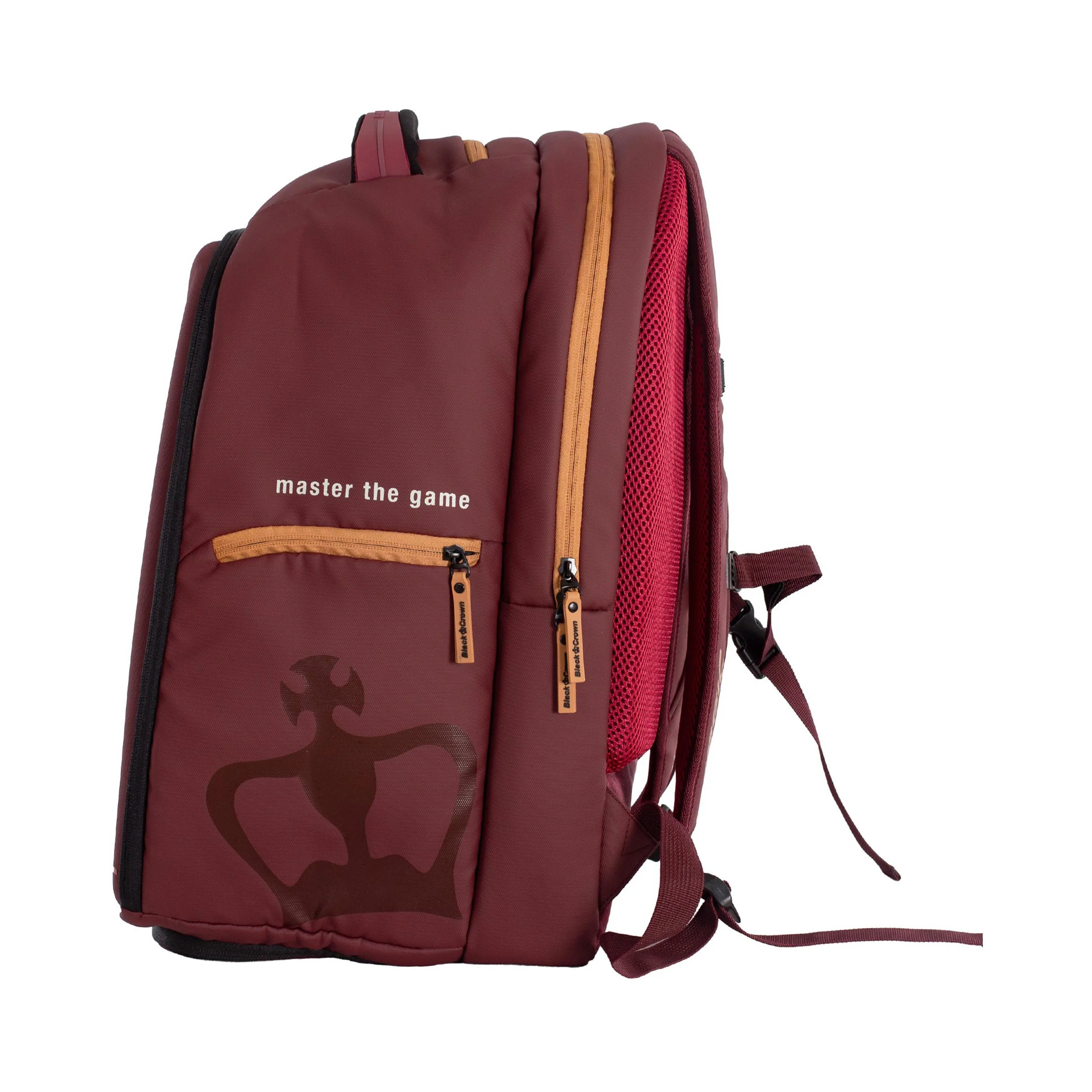 Magic Mochila-Rojo Vino,Dorado - Image 3