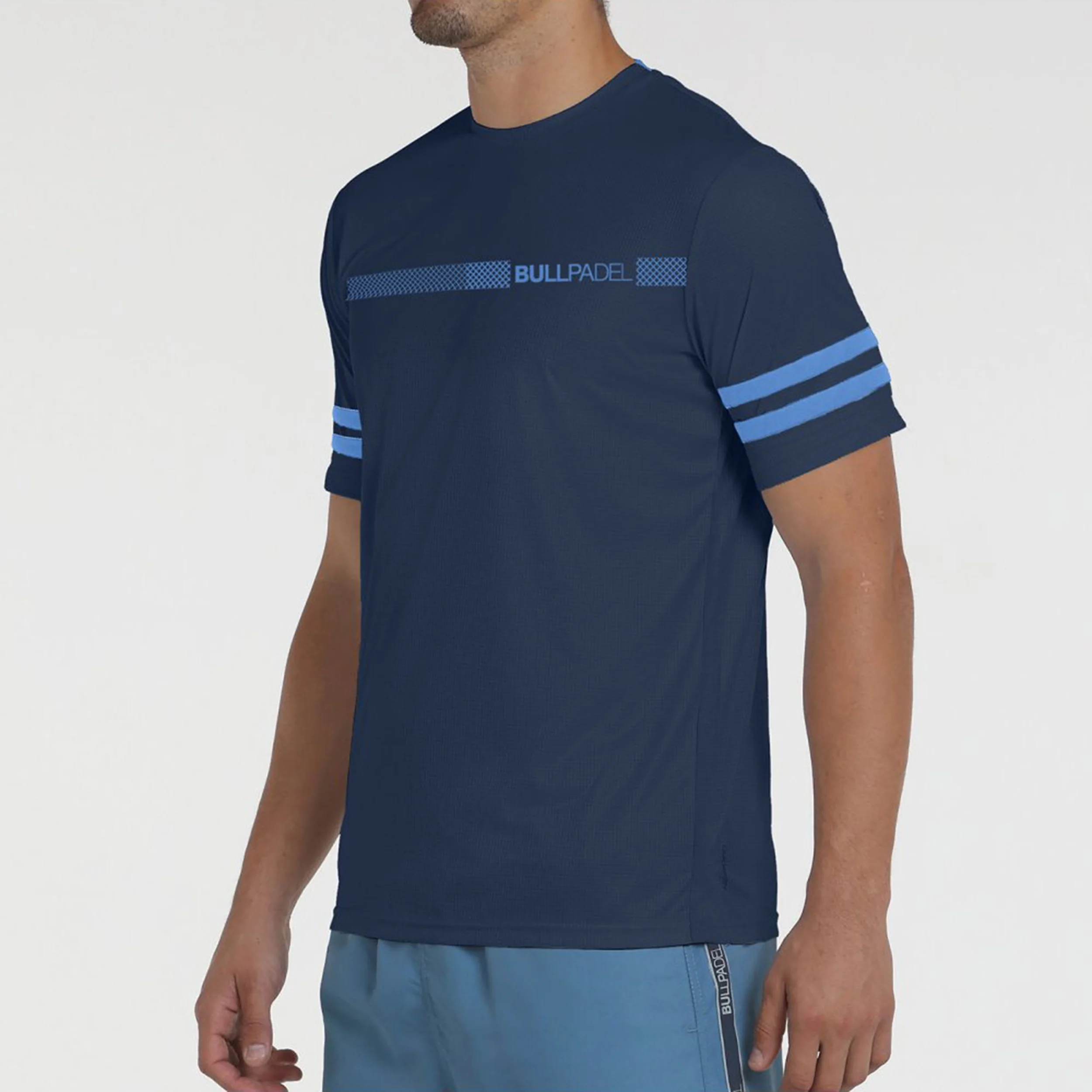 Berro Camiseta De Manga Corta Hombres-Azul Oscuro - Image 3