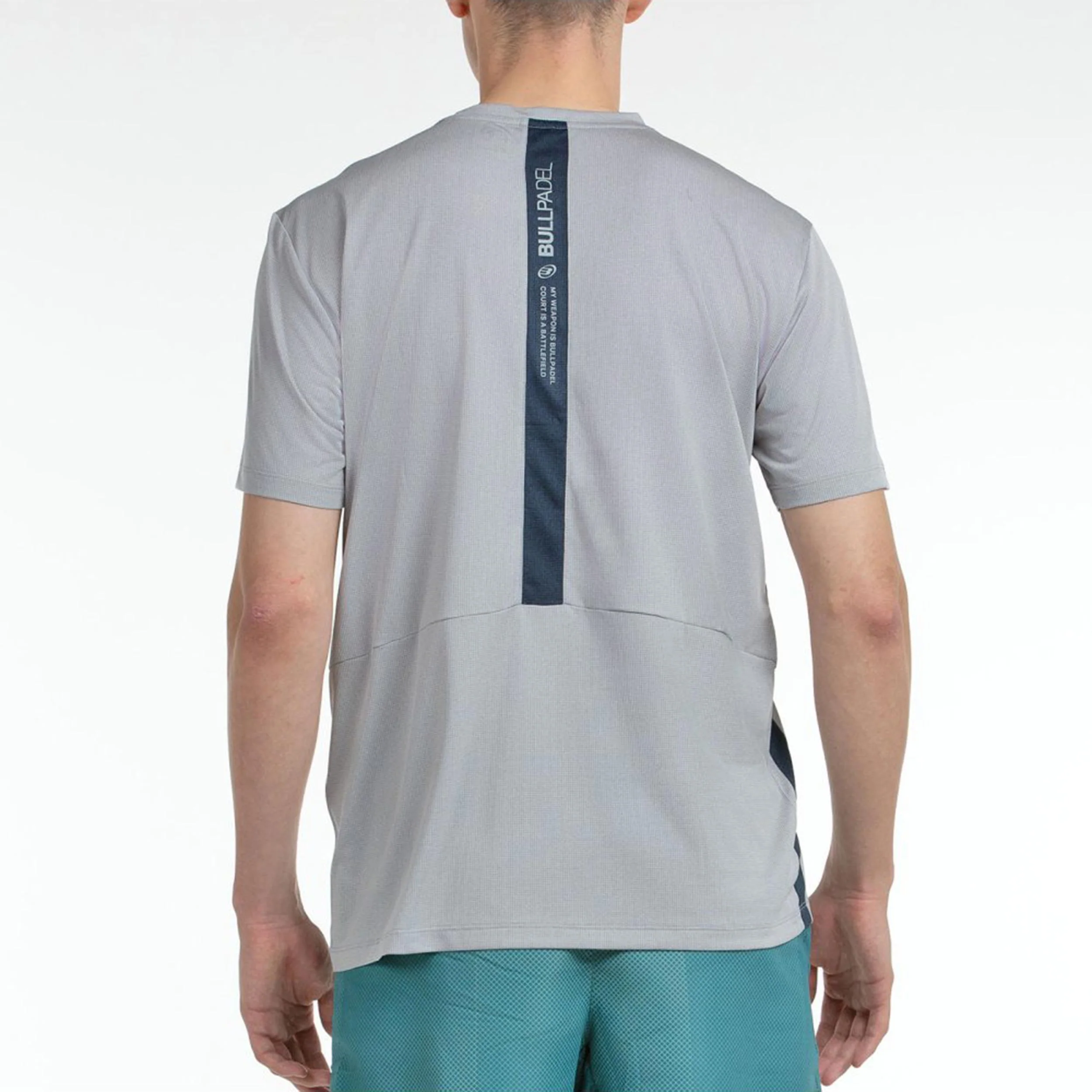 Bilao Camiseta De Manga Corta Hombres-Gris - Image 2