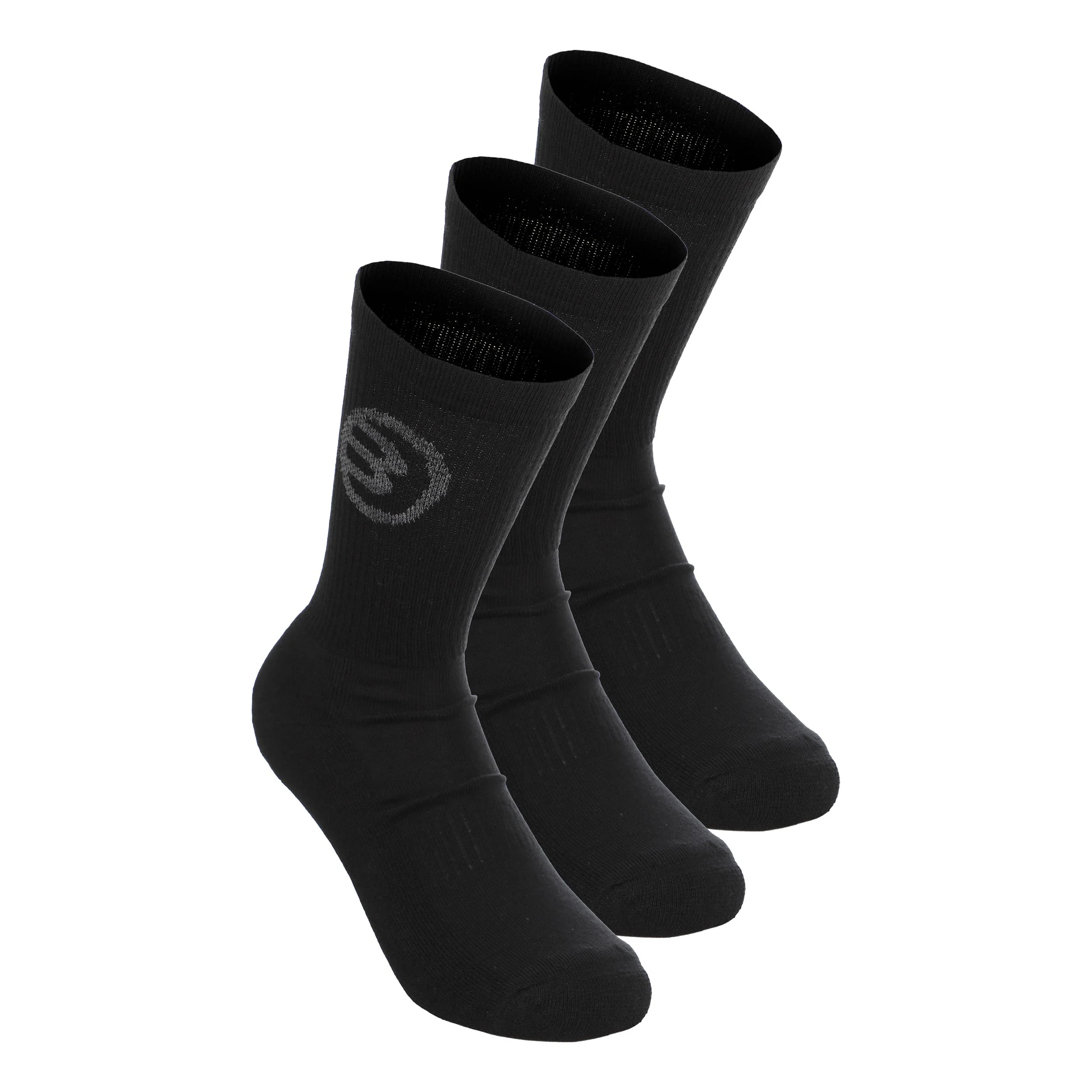 BP262 (PACK DE 3) Calcetines de deporte Unisex - negro