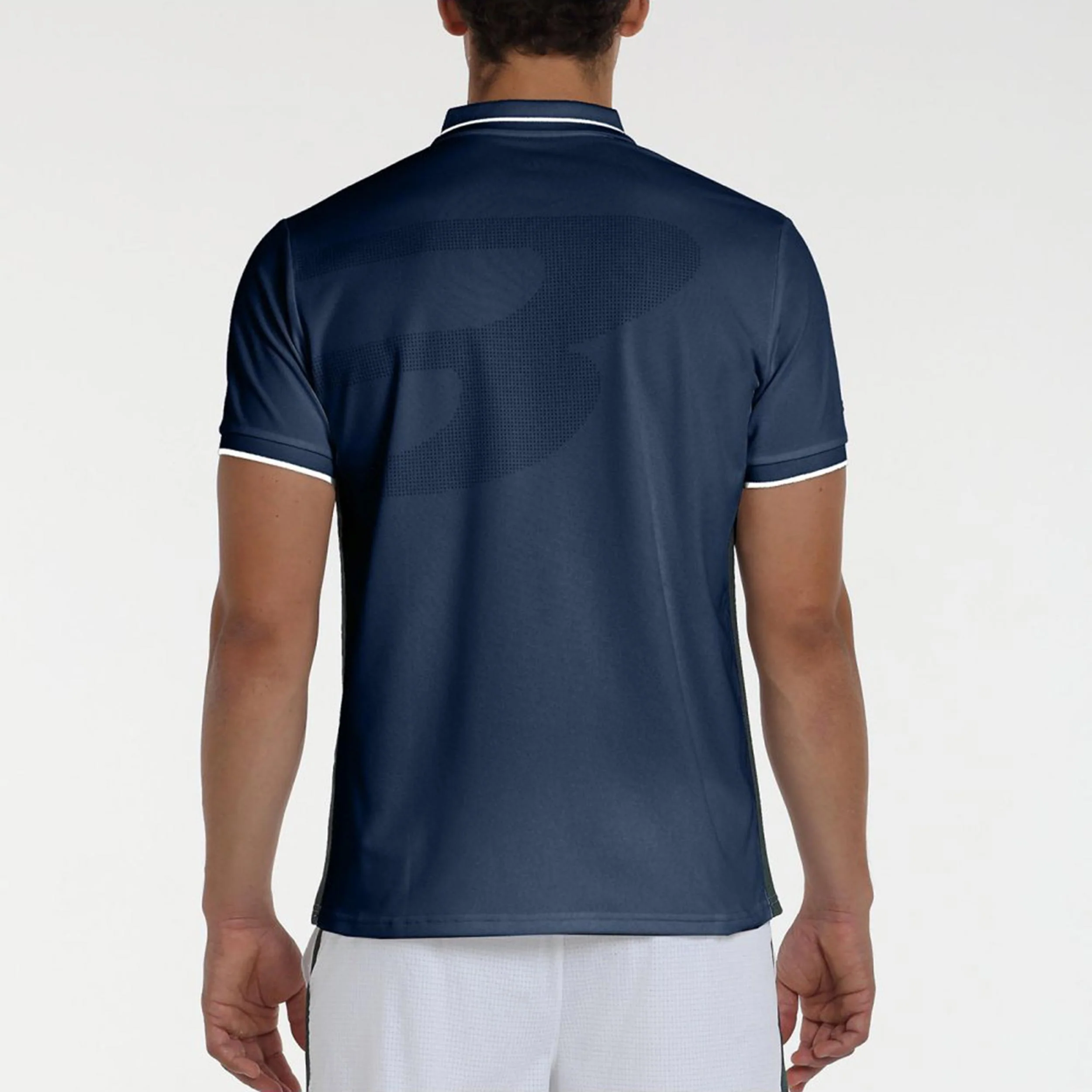 Leiro 25V Polo Hombres-Azul Oscuro - Image 2