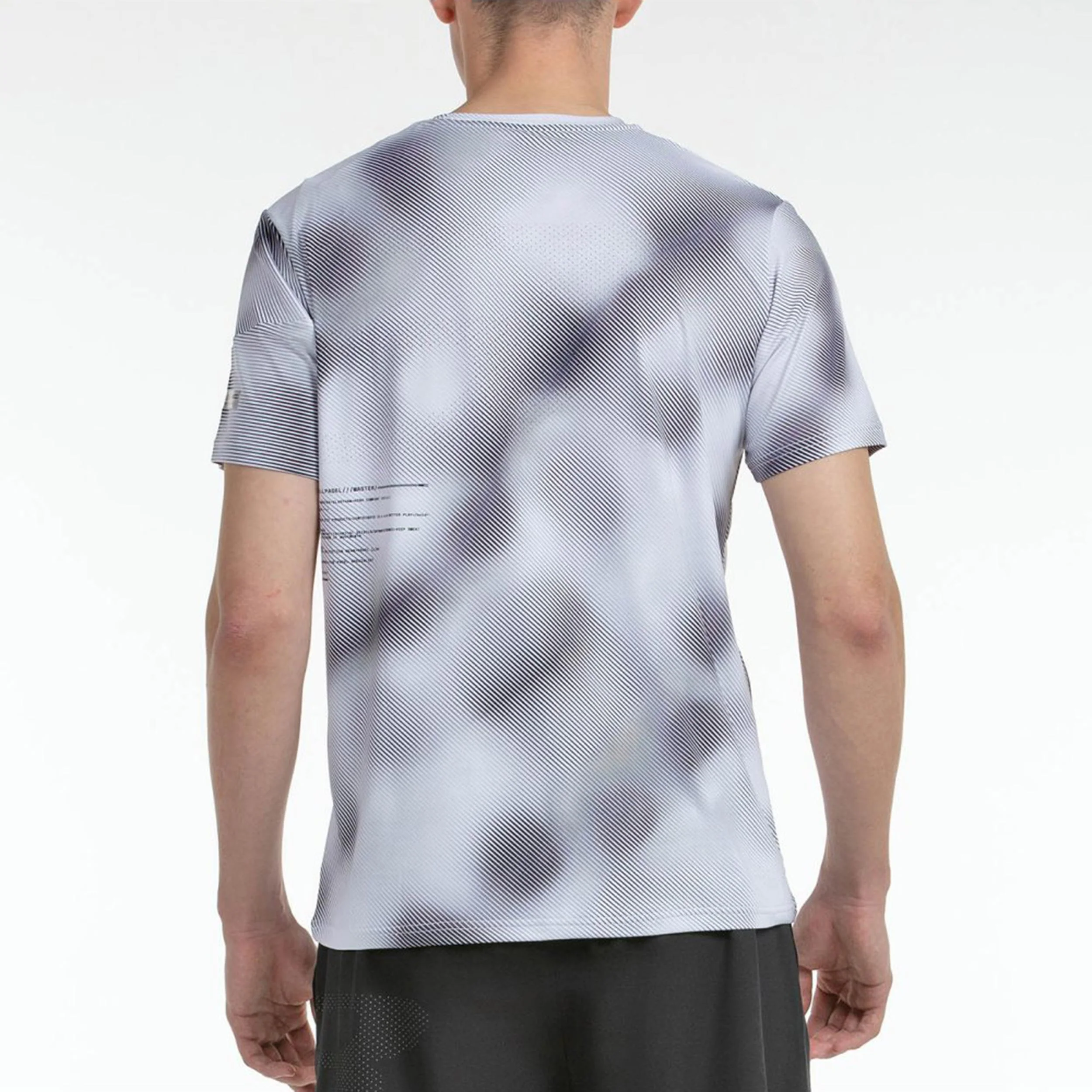 Manaus Camiseta De Manga Corta Hombres-Blanco,Gris - Image 2