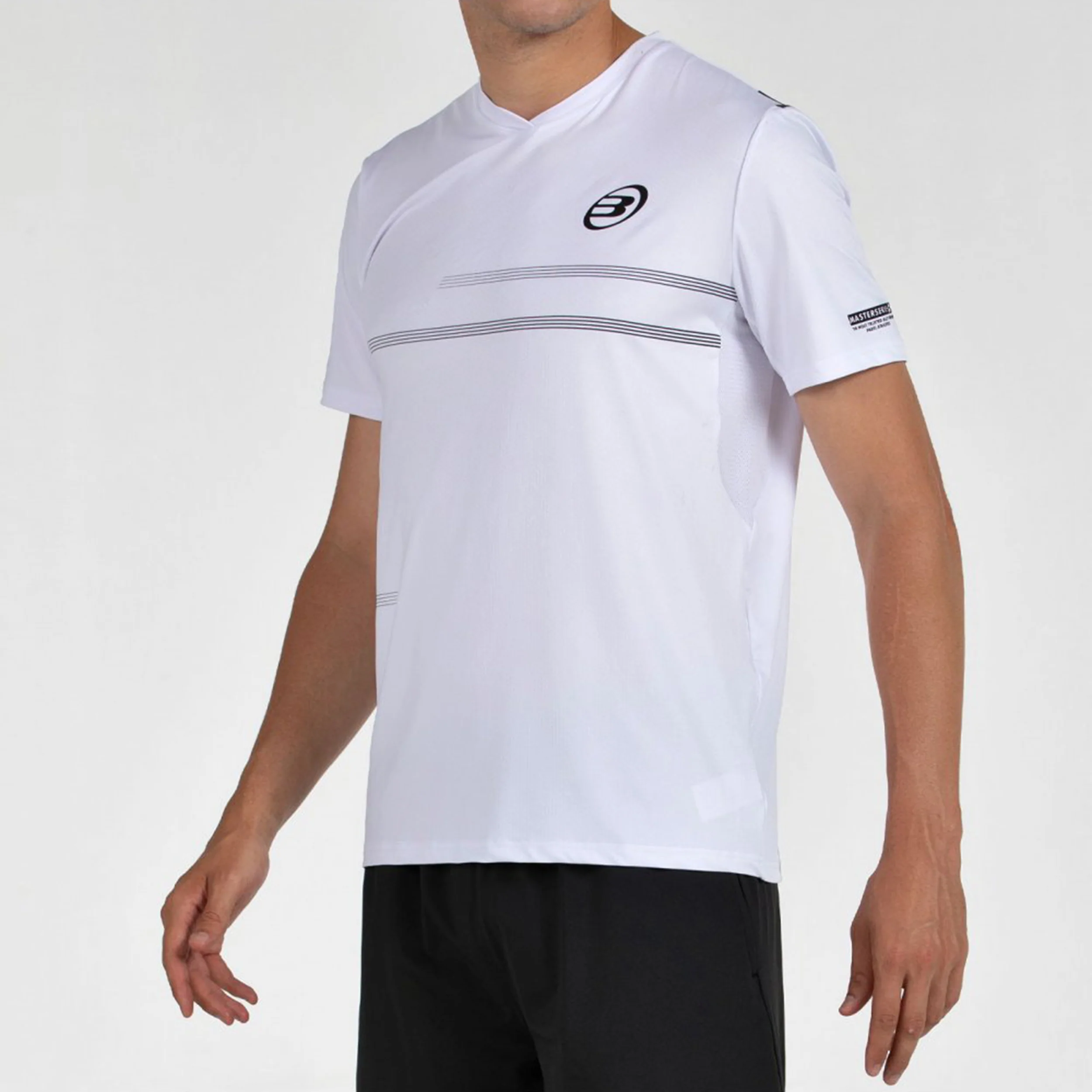 Montuno Camiseta de manga corta Hombres-blanco - Image 3