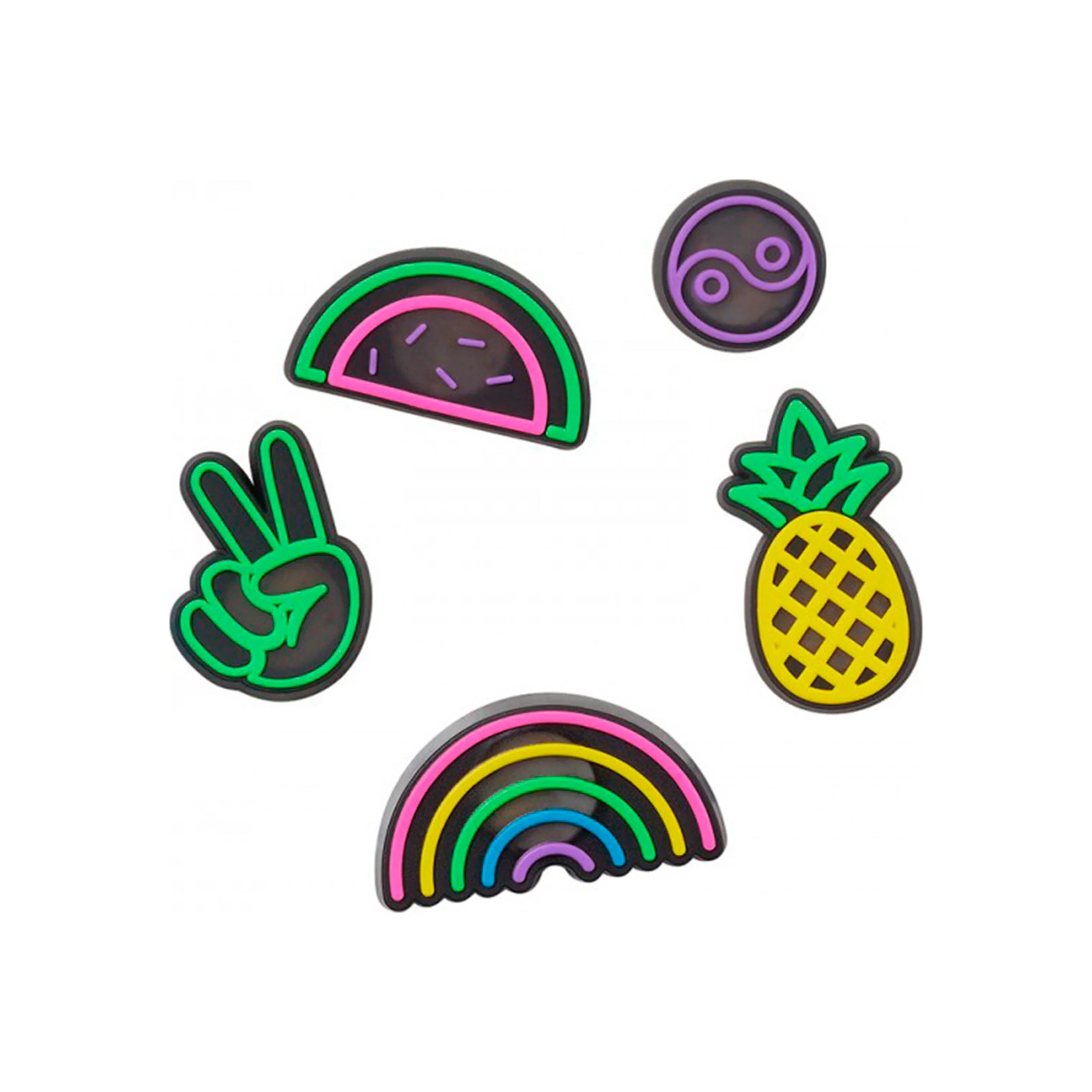 Lights Up Fun Sonstiges Pack de 5 Unisex - multicolor