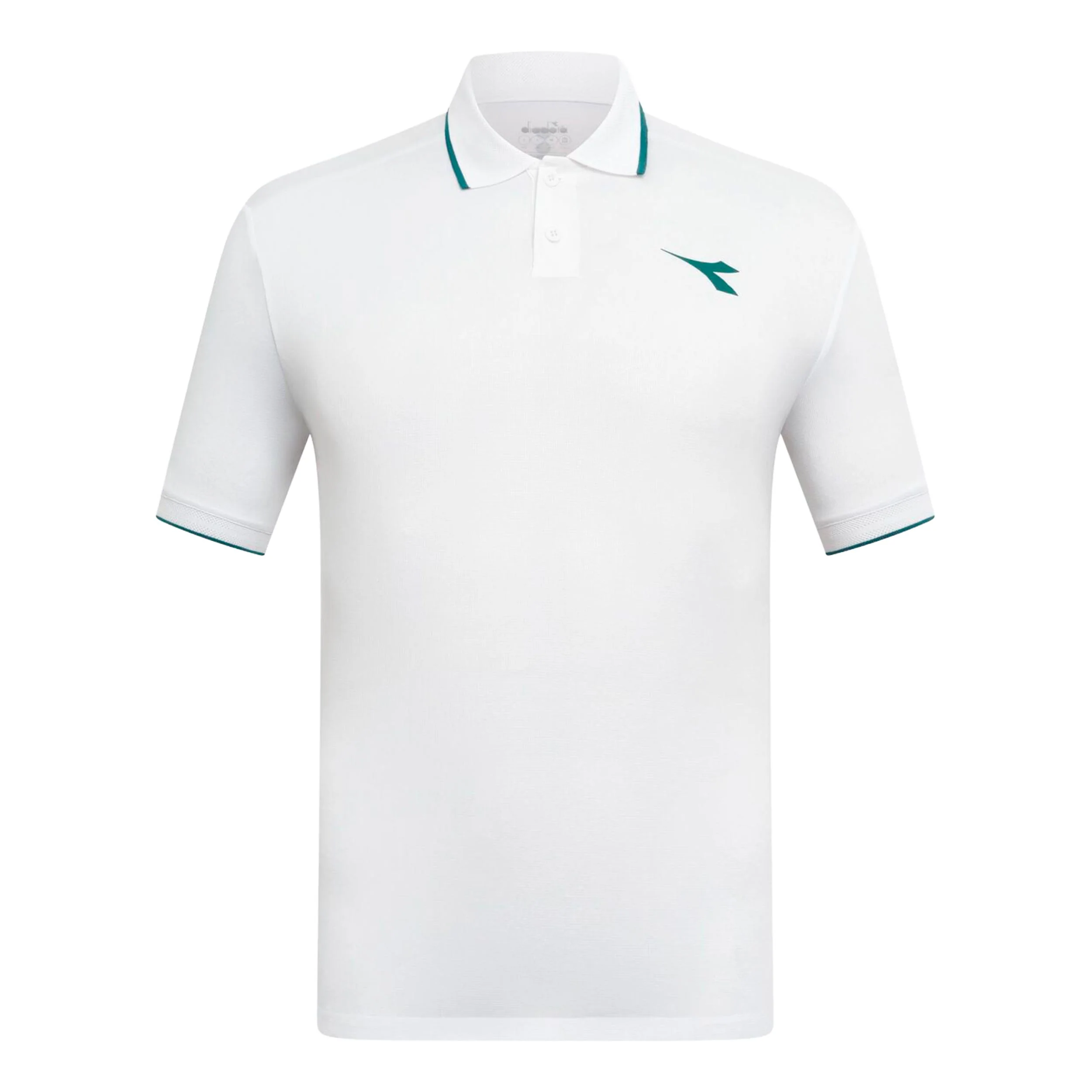 Match Polo Hombres-blanco
