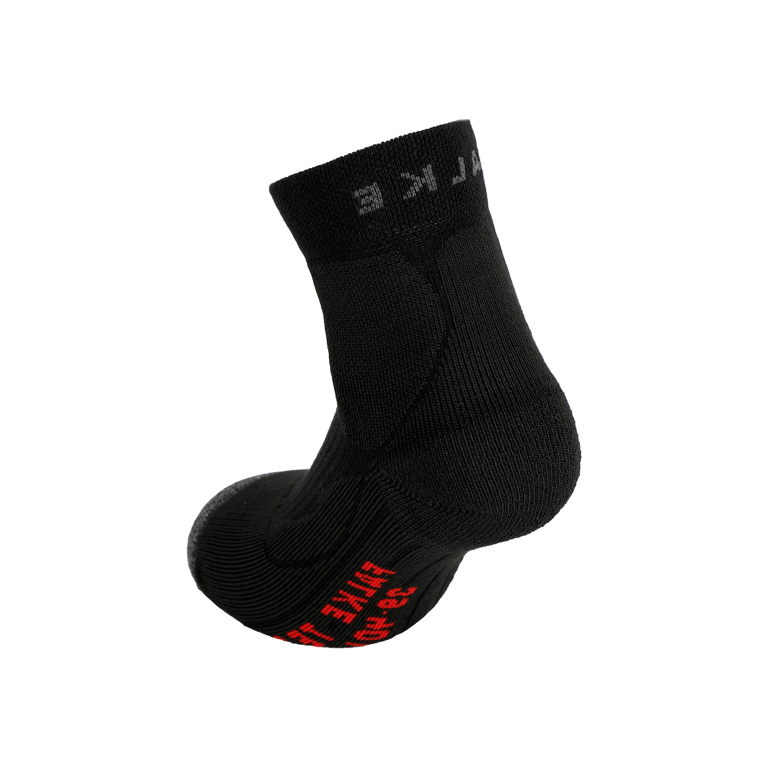 TE2 Short Calcetines De Tenis Mujeres-Negro,Gris Oscuro - Image 2