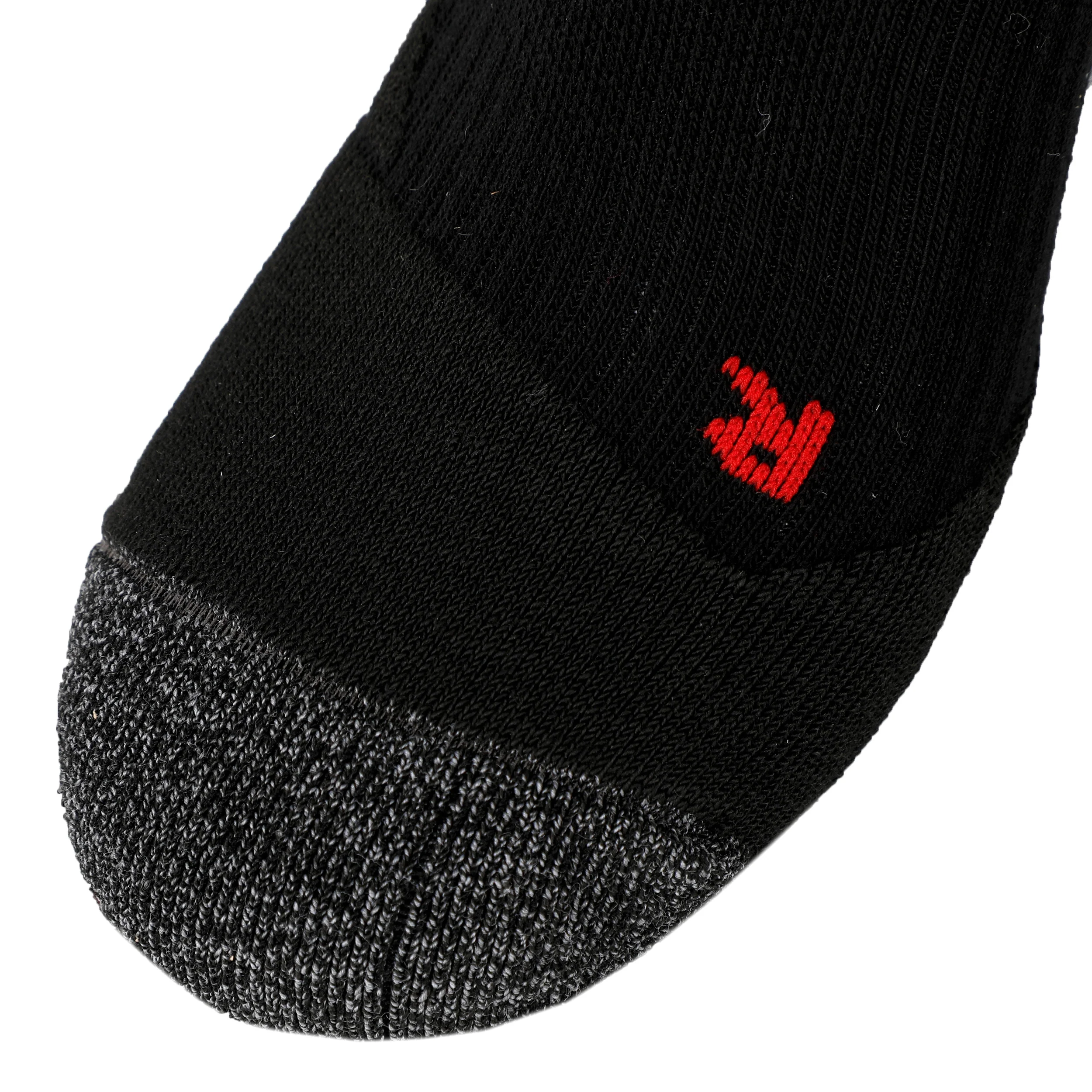 TE2 Short Calcetines De Tenis Mujeres-Negro,Gris Oscuro - Image 4