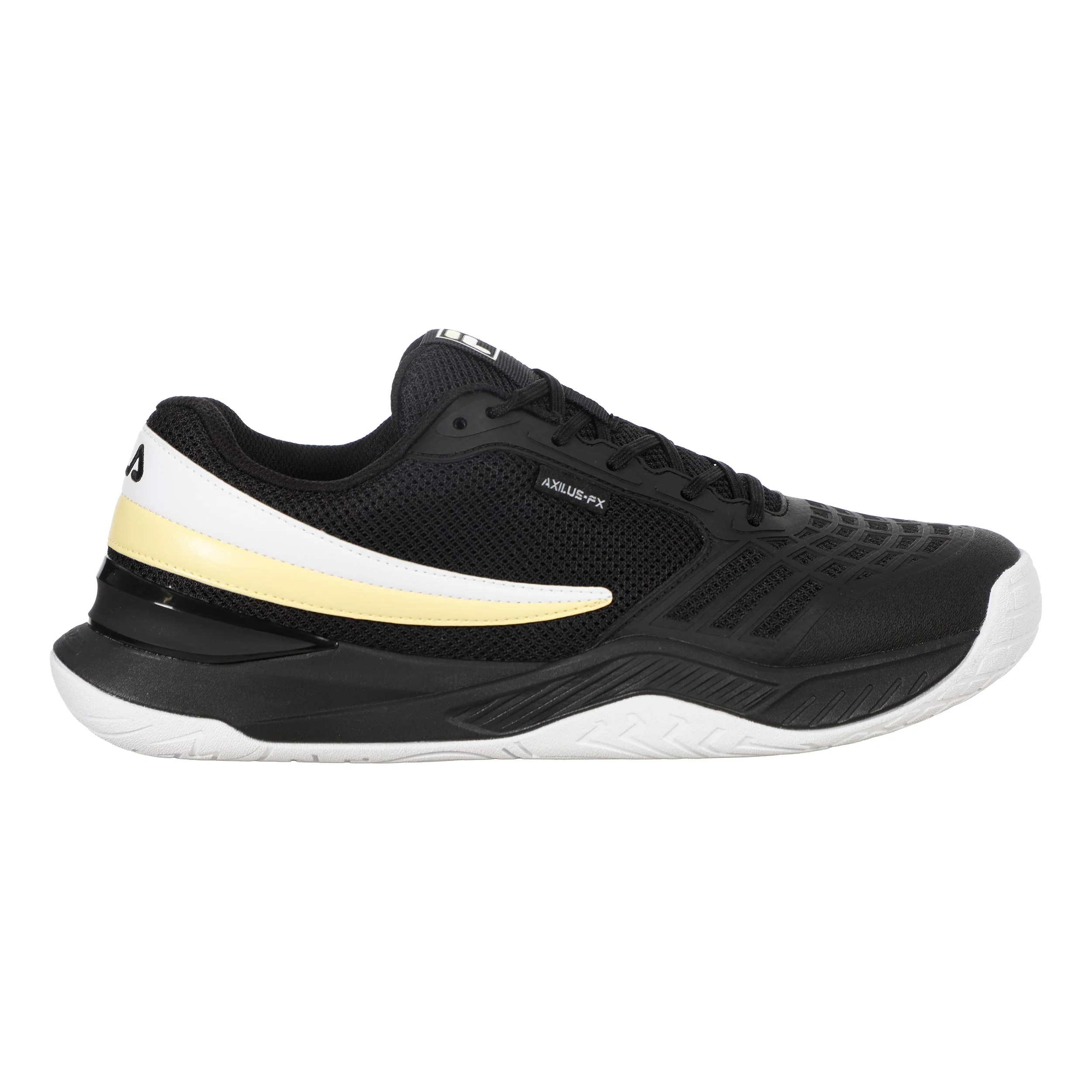 Axilus Fx Zapatilla Todas Las Superficies Hombres-Negro,Amarillo