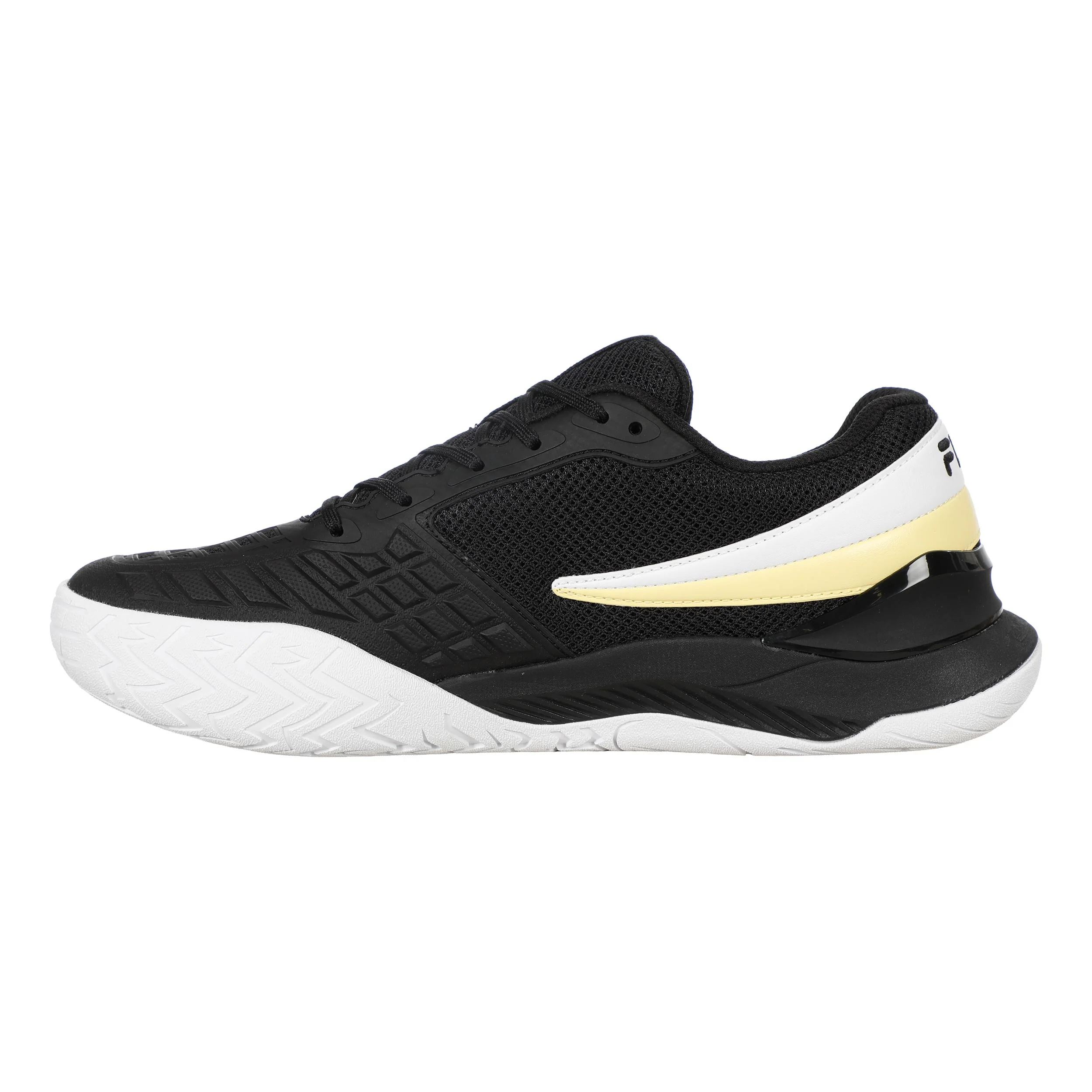 Axilus Fx Zapatilla Todas Las Superficies Hombres-Negro,Amarillo - Image 2