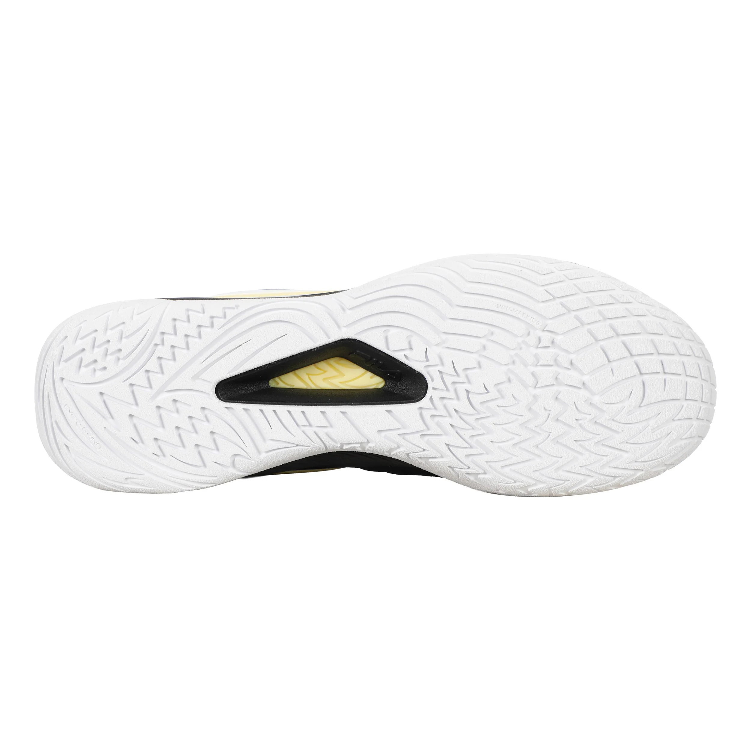 Axilus Fx Zapatilla Todas Las Superficies Hombres-Negro,Amarillo - Image 4