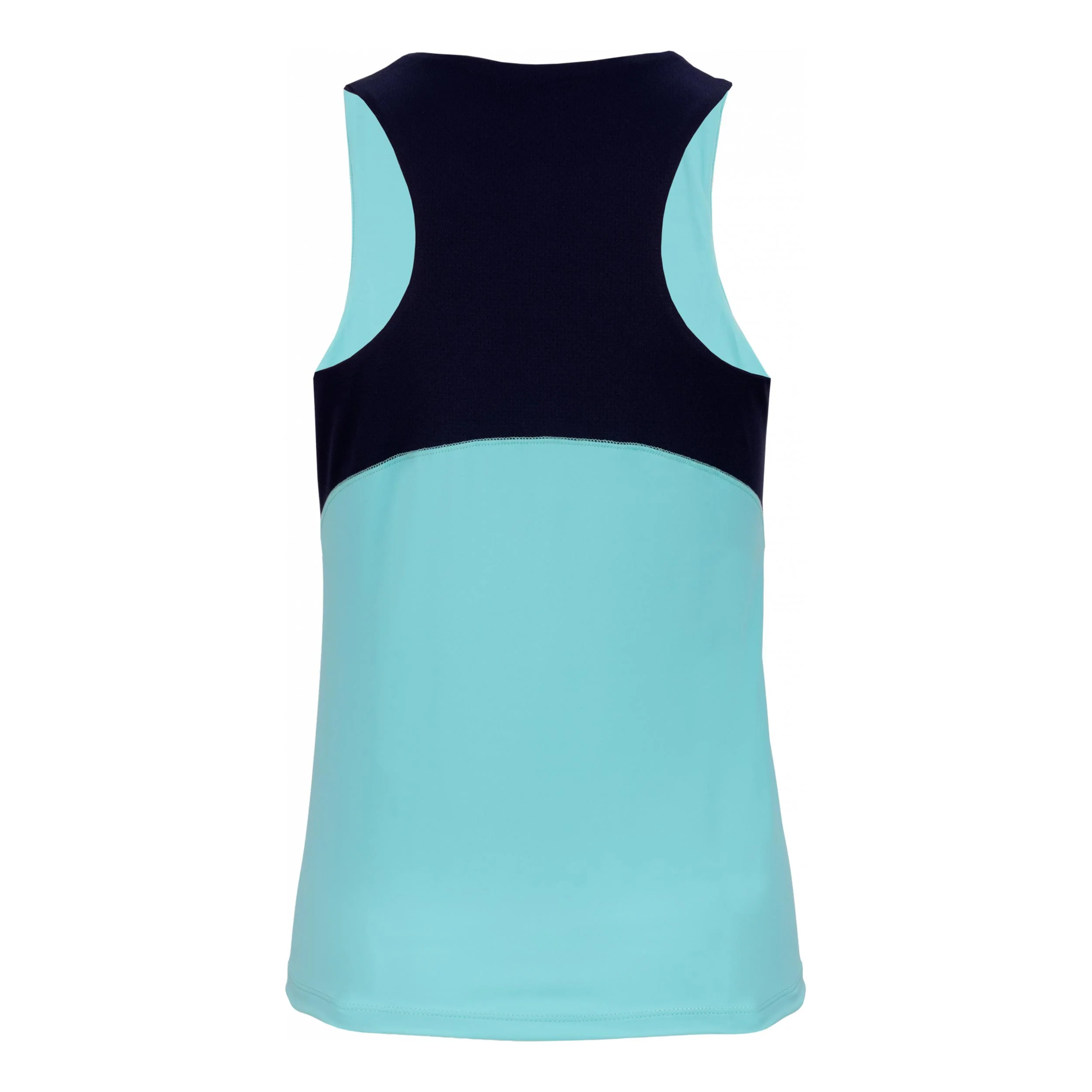 Savannah (with built-in-bra) Camiseta de tirantes Mujeres - turquesa, azul oscuro - Image 2