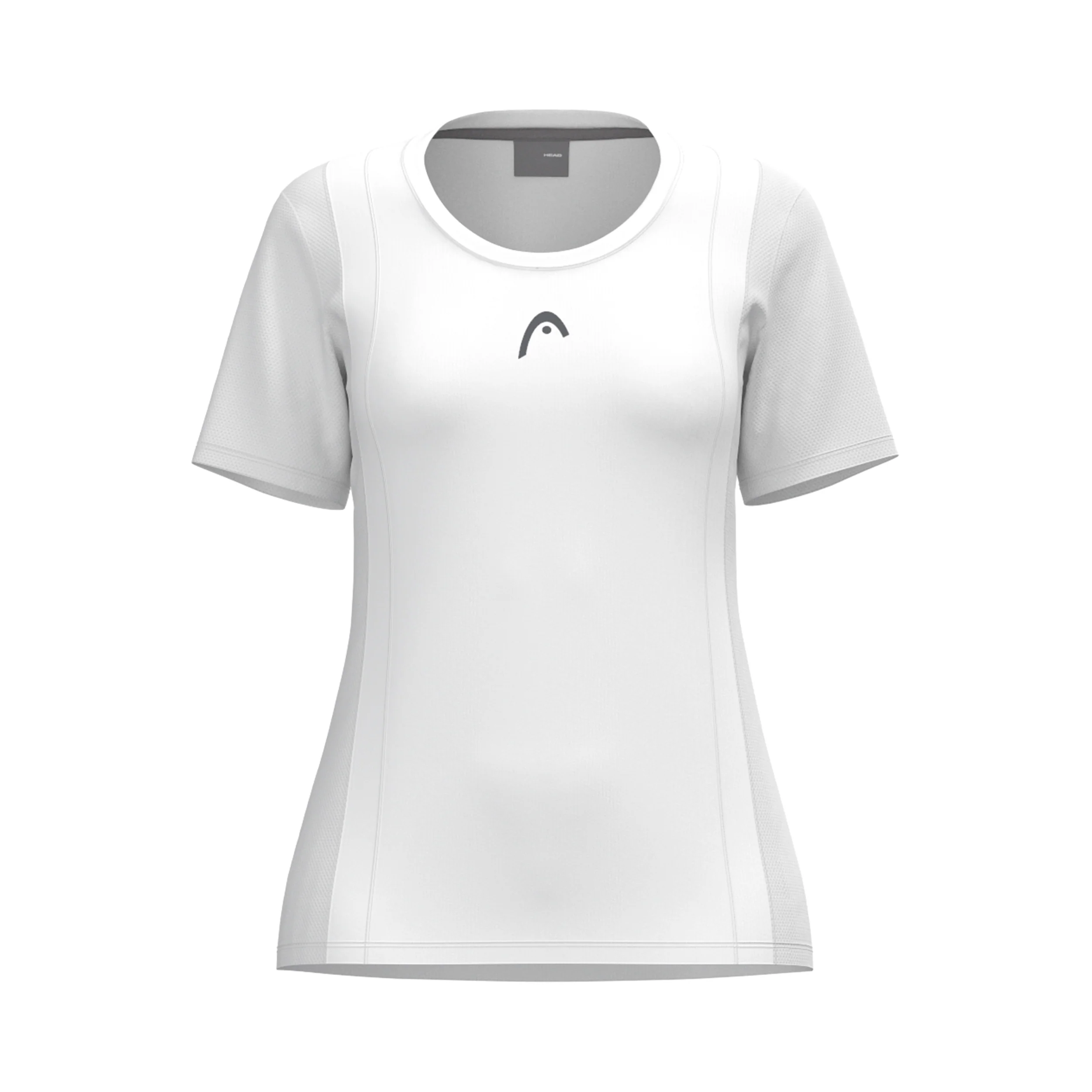 Club 25 Tech Camiseta De Manga Corta Chicas-Blanco