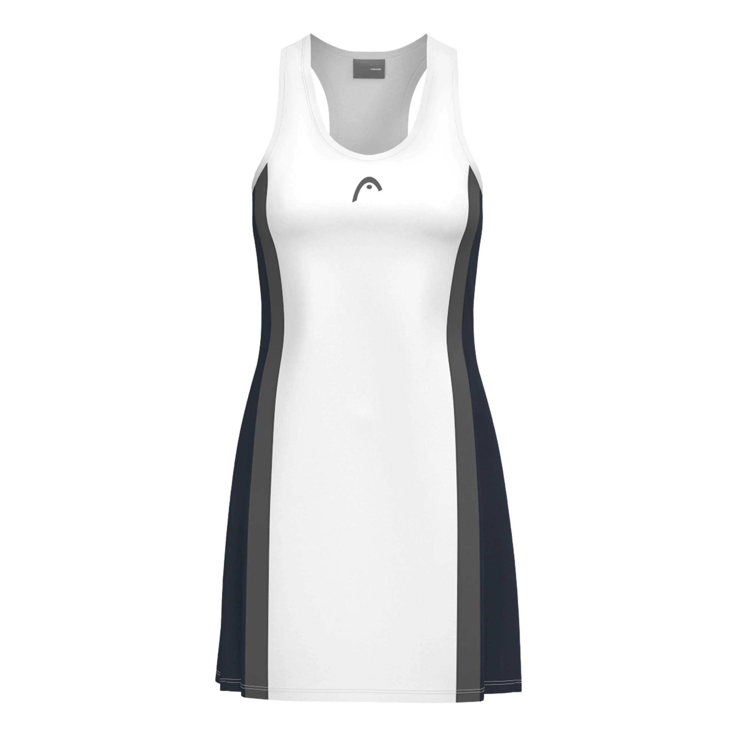 Club 25 Vestido Mujeres-Azul Oscuro,Blanco