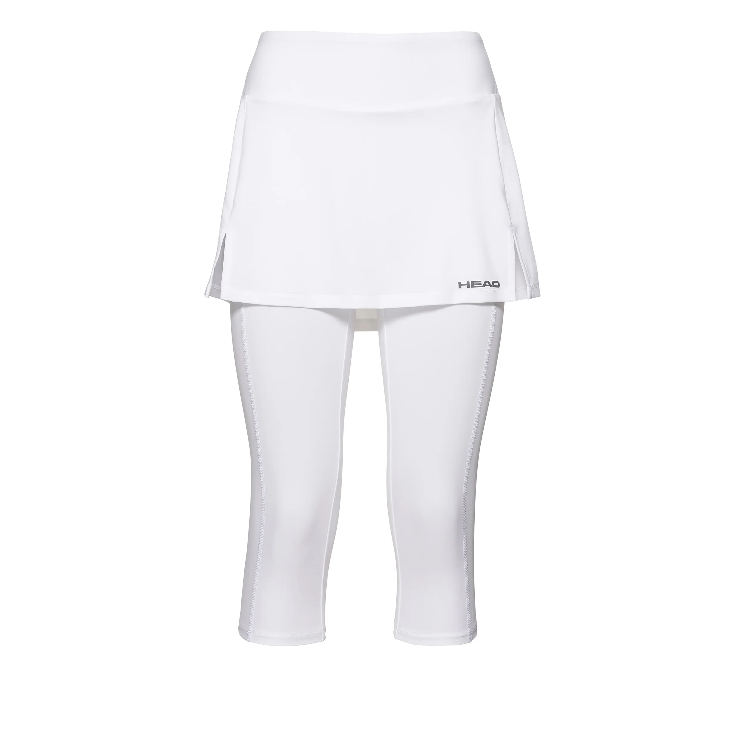 Club Falda Con Malla Mujeres-Blanco,Plateado