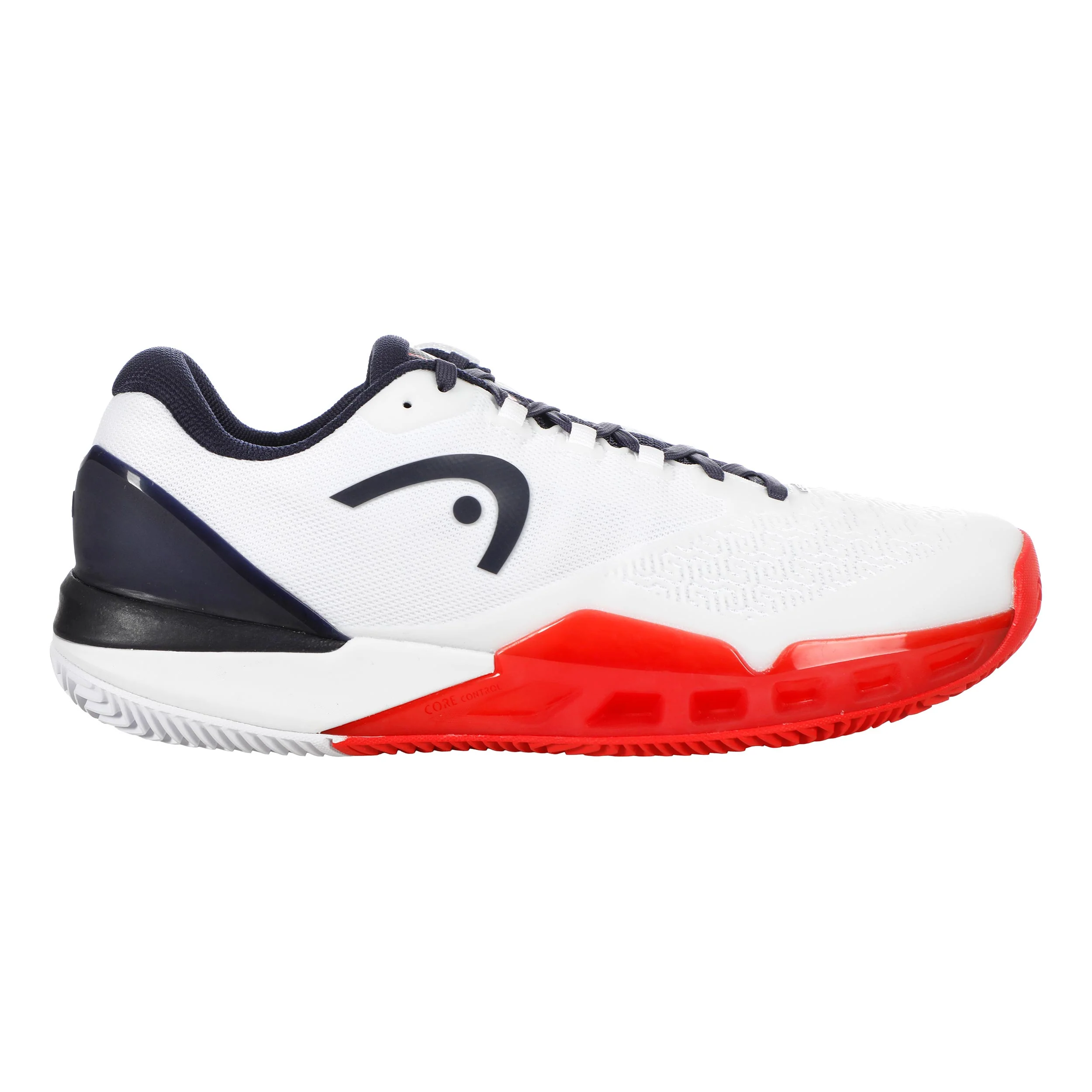Revolt Pro 5.0 Zapatilla tierra batida Hombres-blanco, azul oscuro