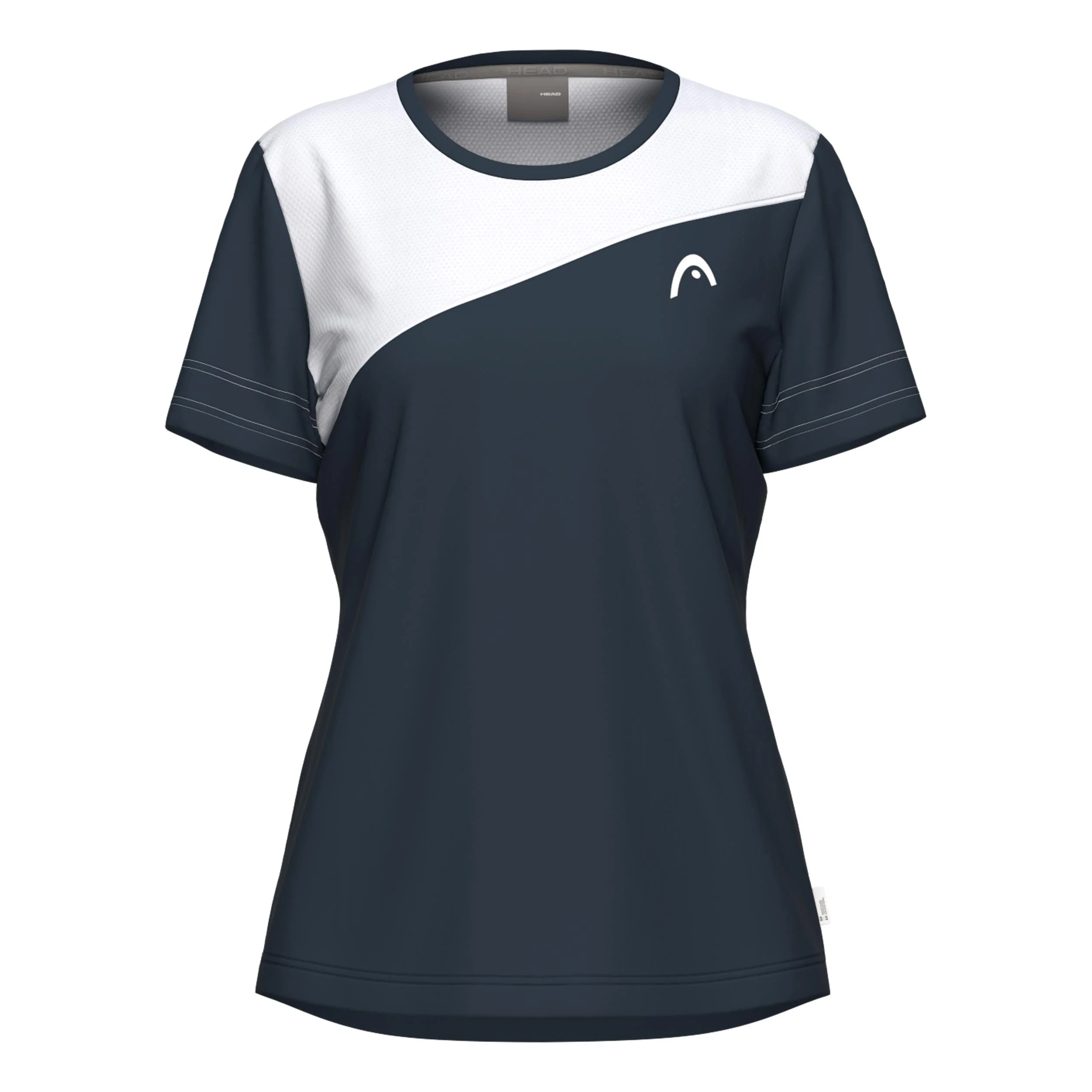 Tie-Break Camiseta de manga corta Mujeres - azul oscuro, blanco