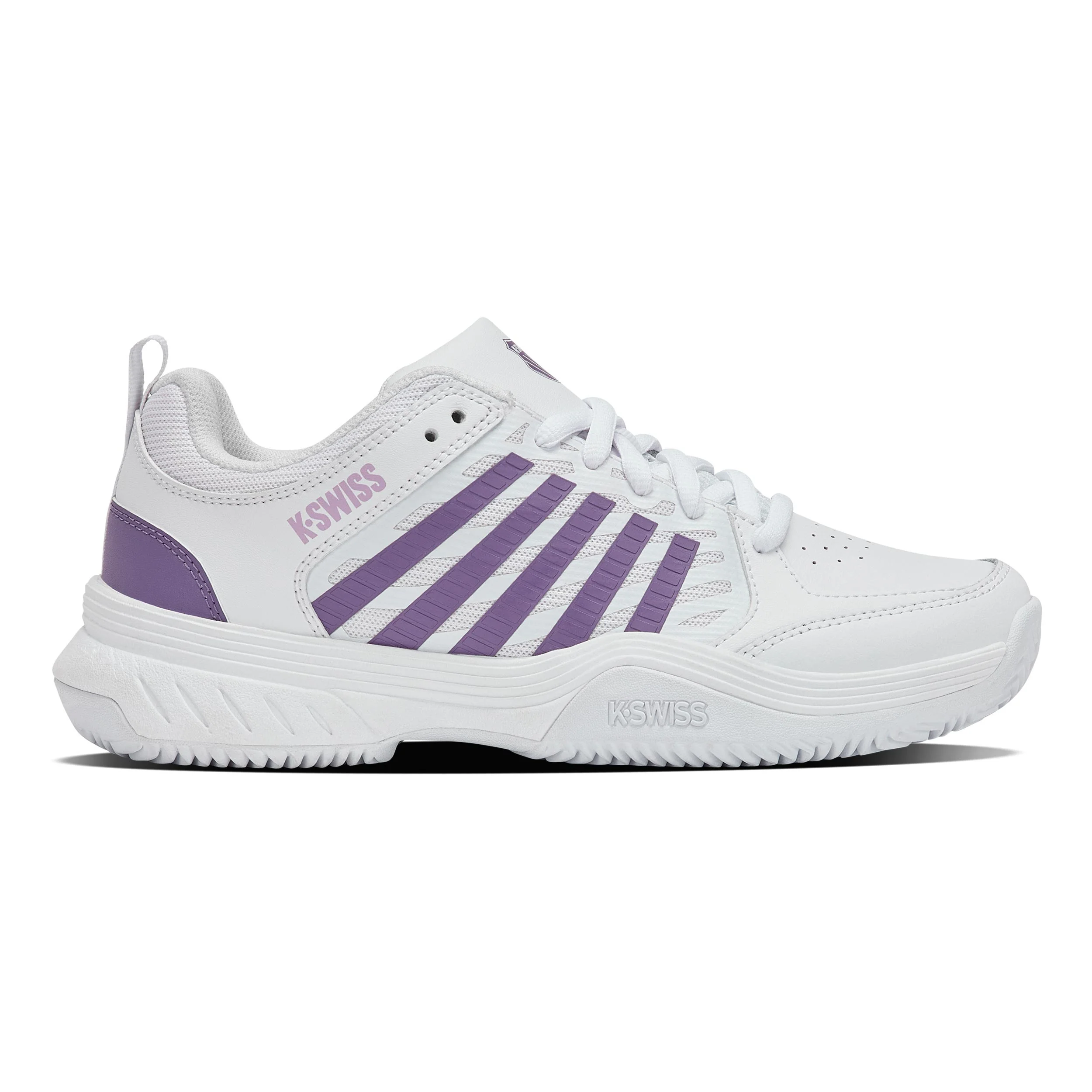 Court Express 2 Zapatilla tierra batida Mujeres - blanco, lavanda