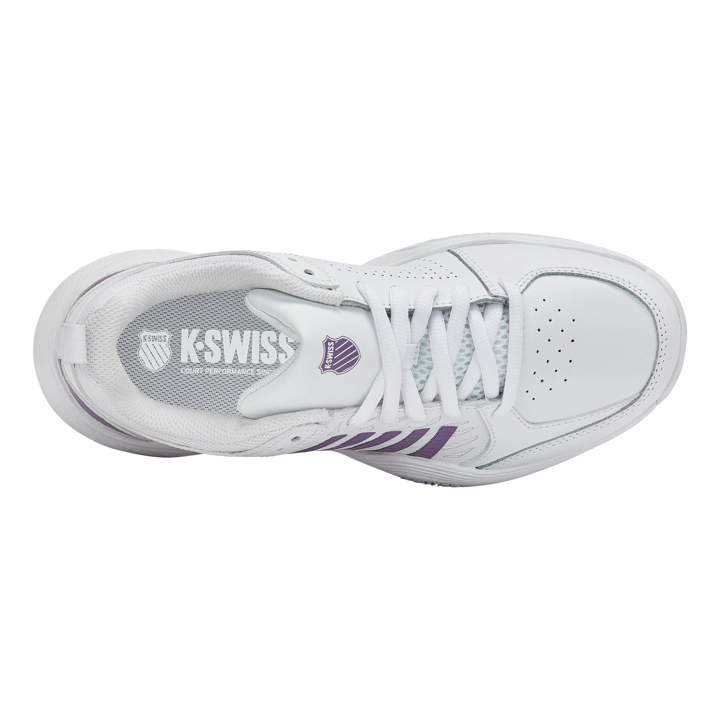 Court Express 2 Zapatilla tierra batida Mujeres - blanco, lavanda - Image 3