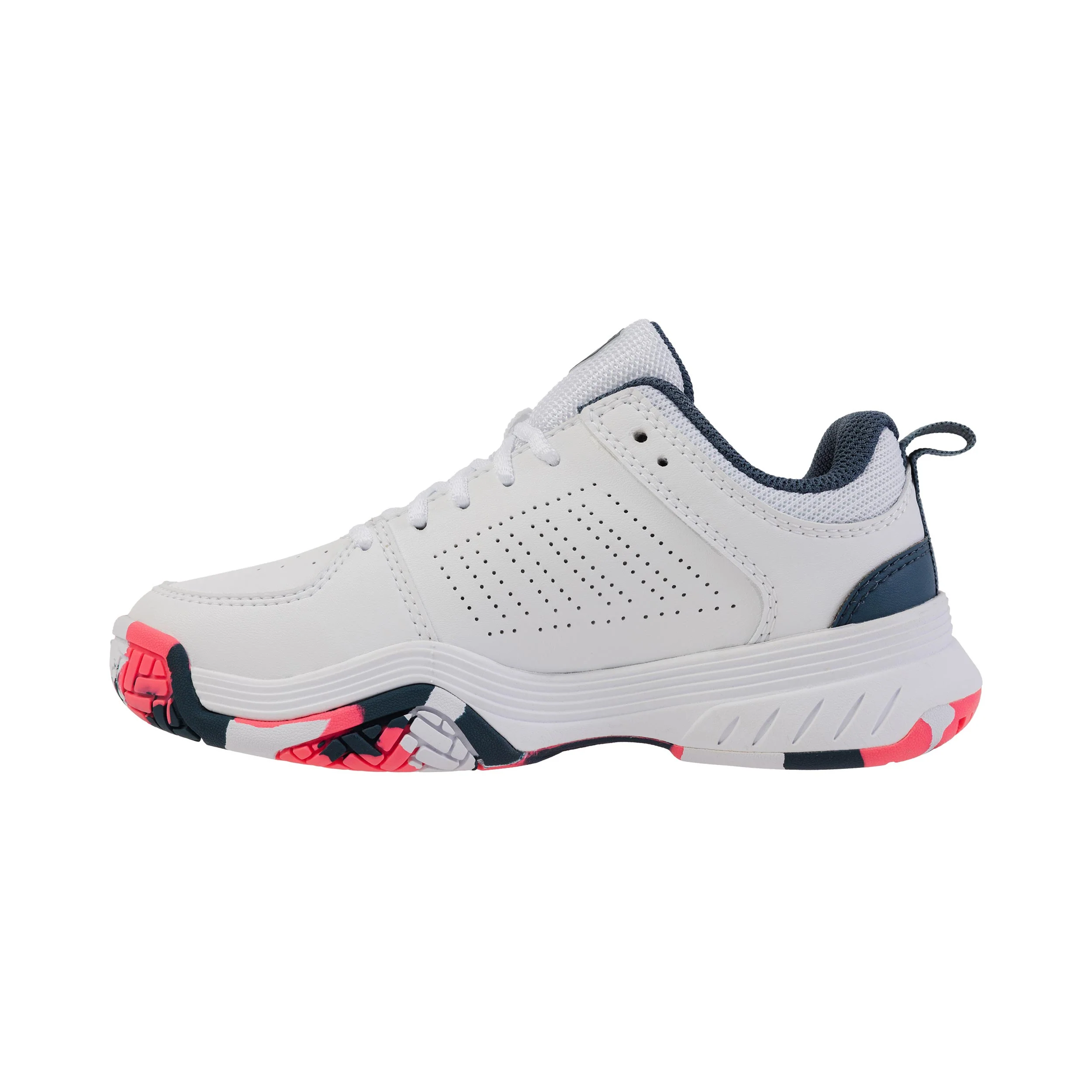 Court Express 2 Zapatilla Todas Las Superficies Niños-Blanco,Color Petróleo - Image 2
