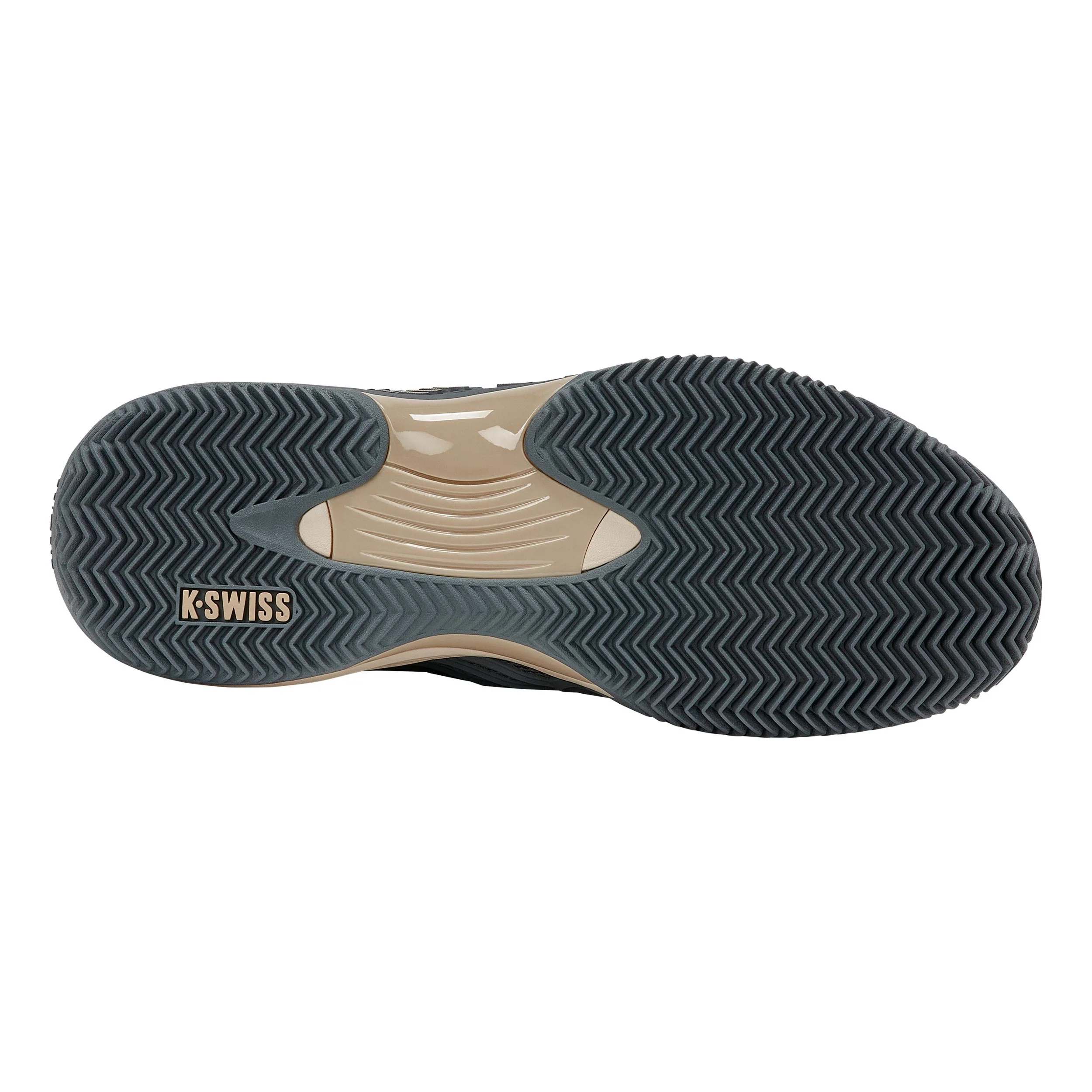 HYPERCOURT EXPRESS 3 Clay Zapatilla tierra batida Hombres-gris oscuro, beige - Image 4