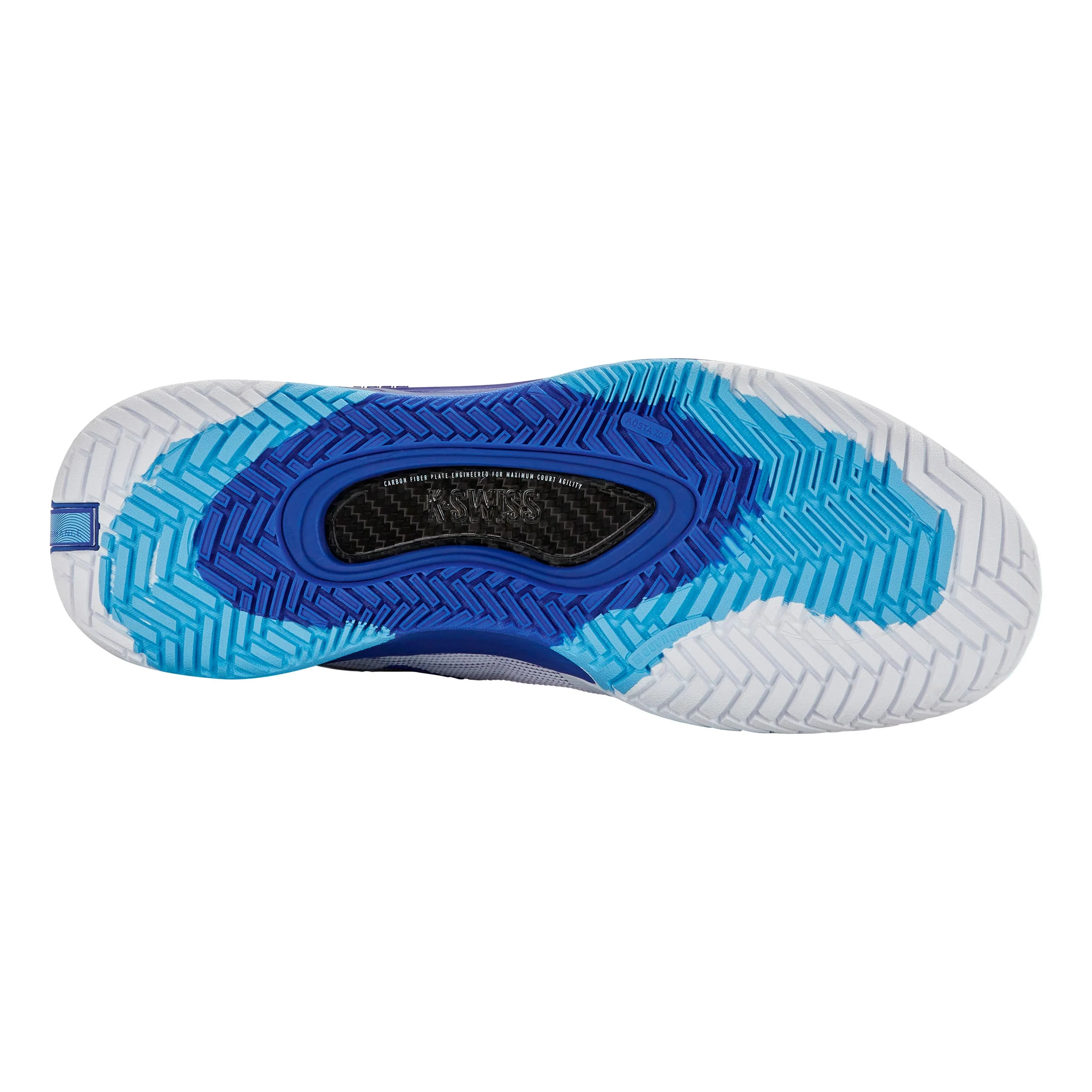 Hypercourt Pinnacle Zapatilla todas las superficies Hombres - blanco, azul - Image 4