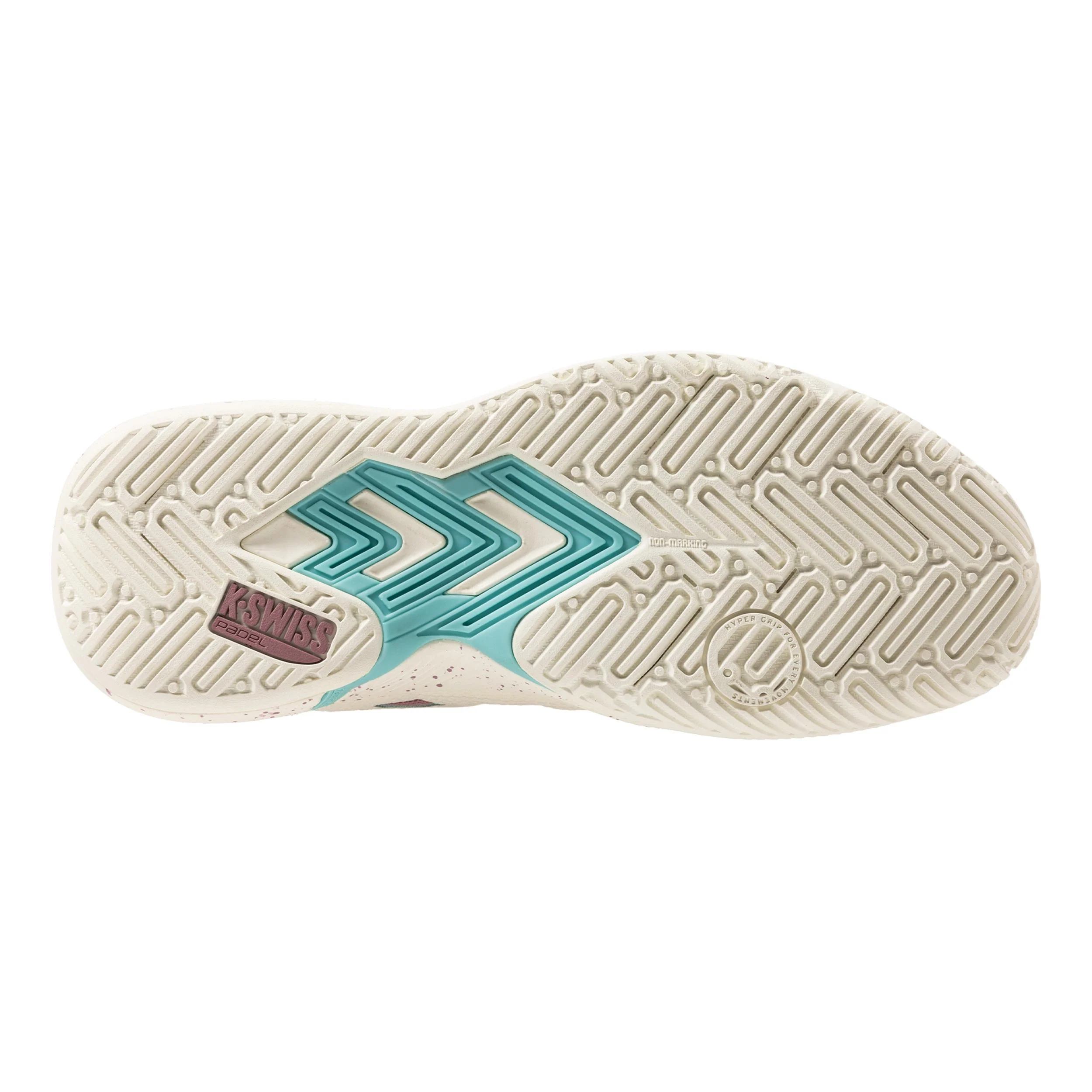 Tura Team Zapatilla de pádel Mujeres - blanco, azul claro - Image 4