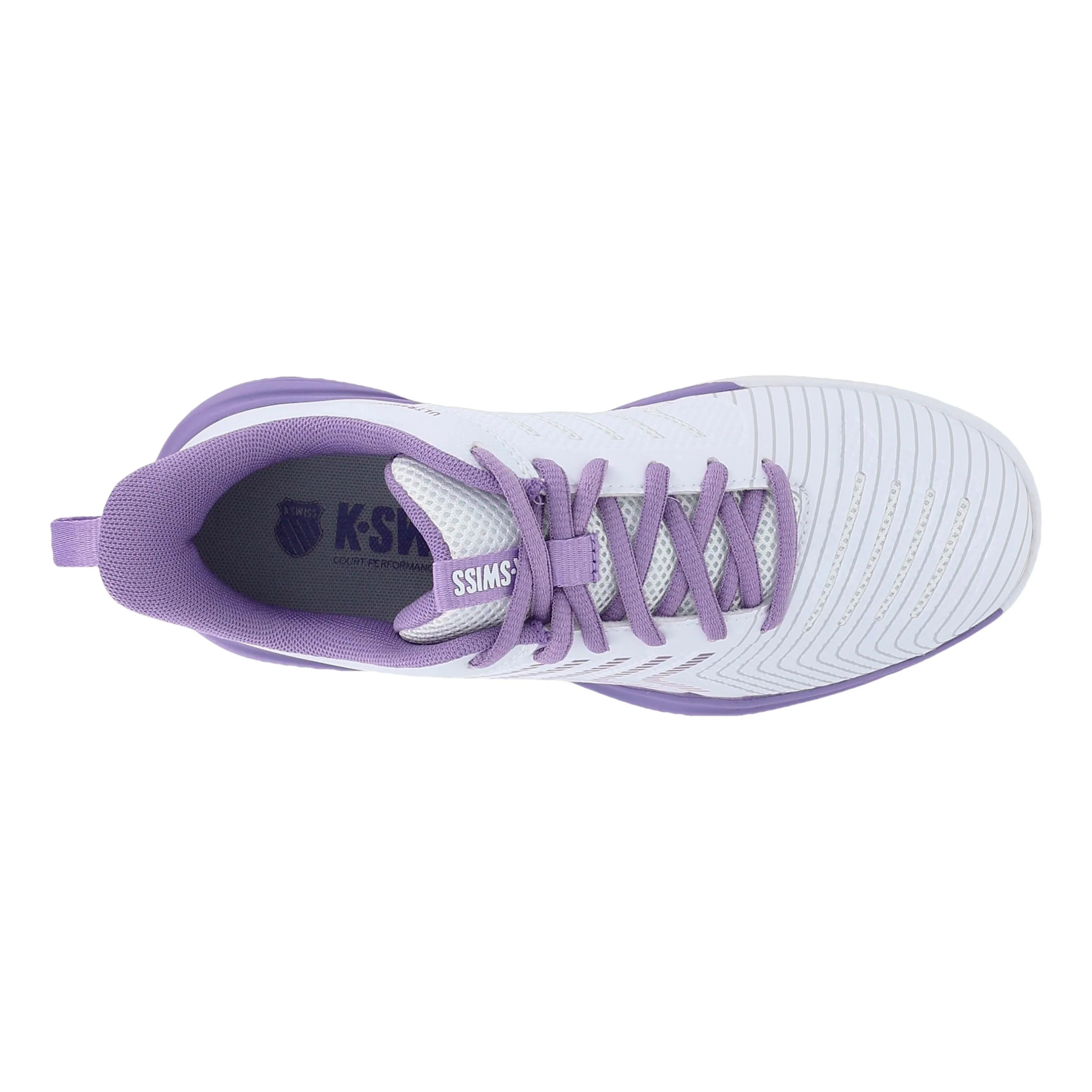 Ultrashot Light Zapatilla todas las superficies Mujeres - blanco, lavanda - Image 3