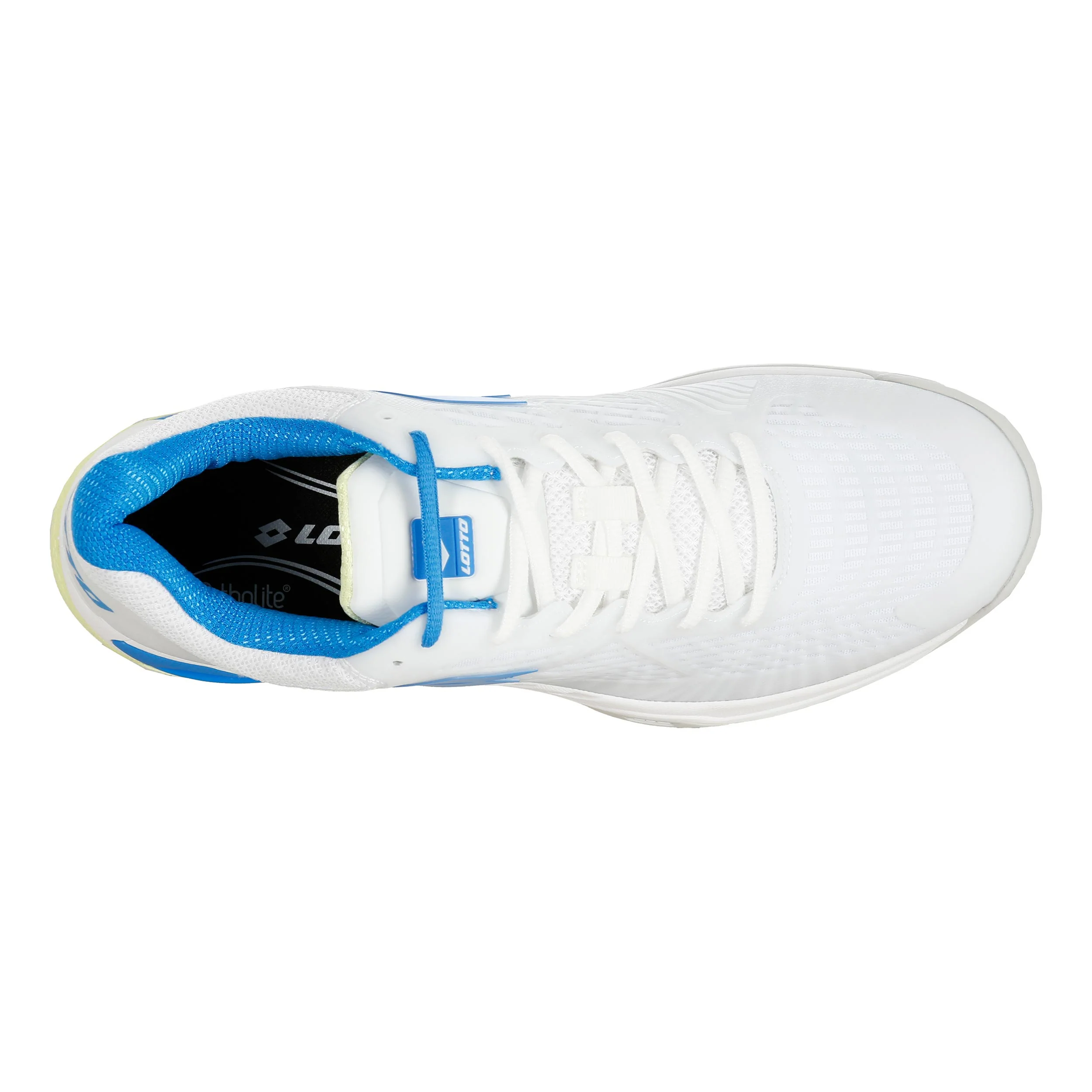 Mirage 100 II Zapatilla Tierra Batida Hombres-Blanco,Azul - Image 3