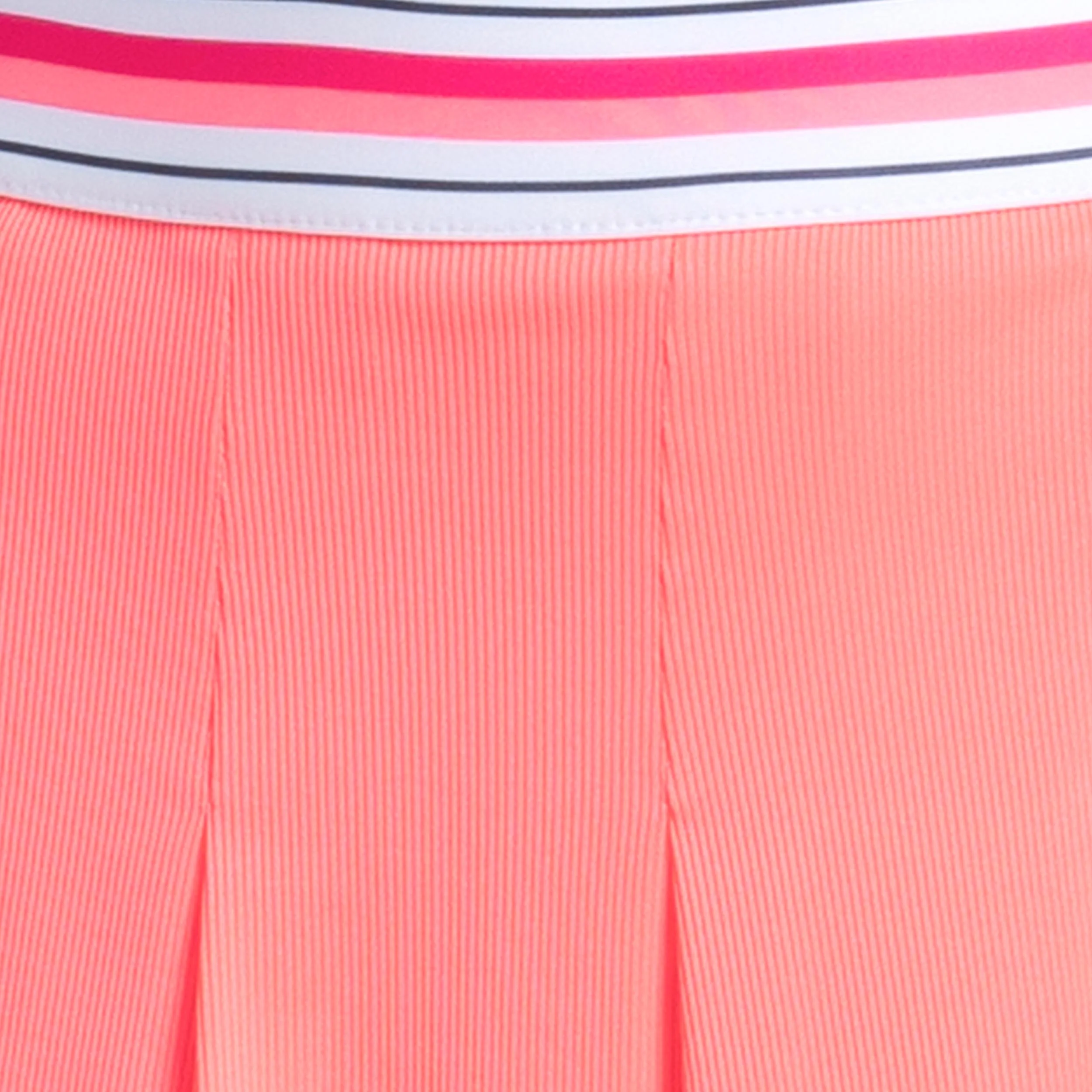 Coastline Stripe Falda Mujeres - rosa, blanco - Image 5