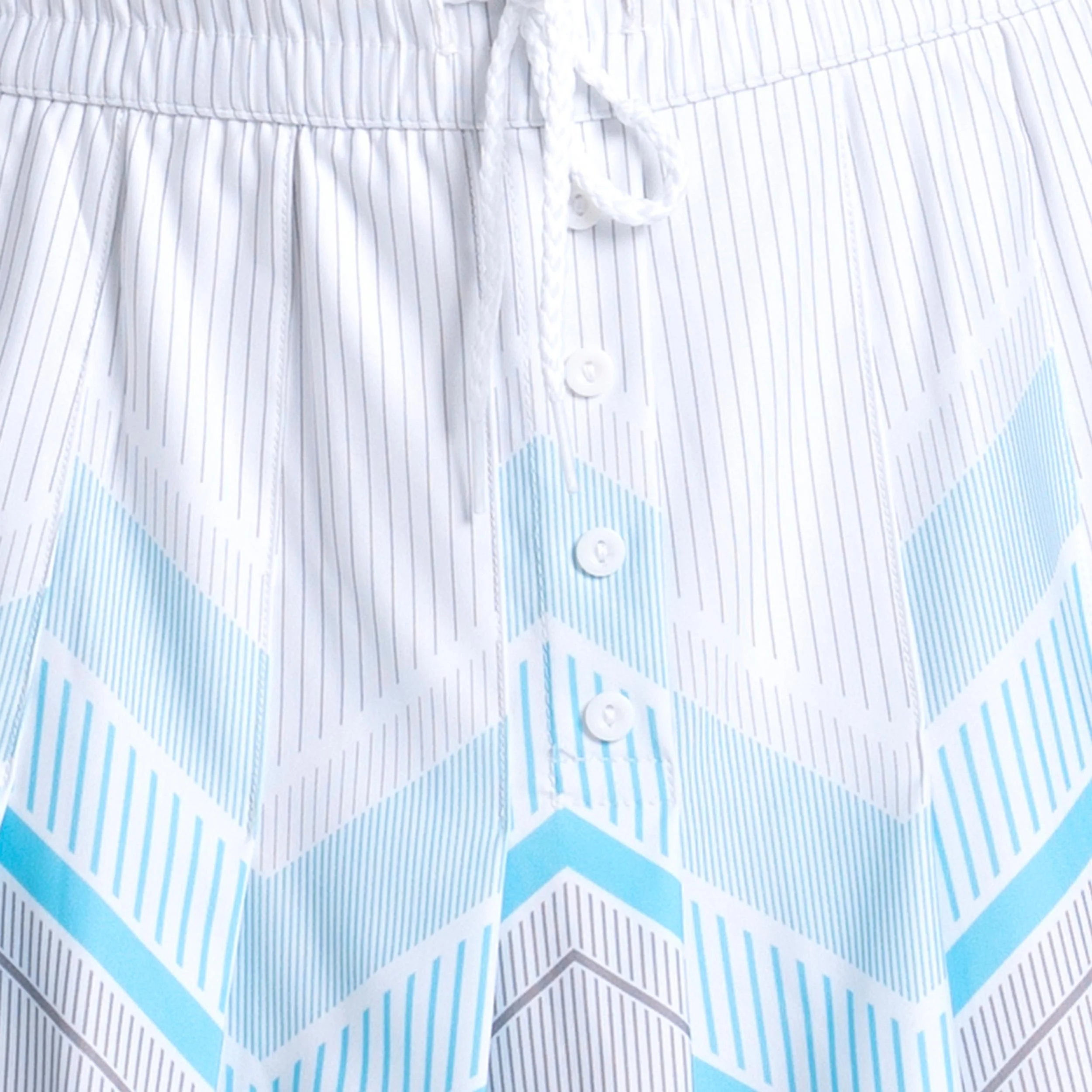 High Waist Lavish Lane Falda Mujeres - blanco, multicolor - Image 4