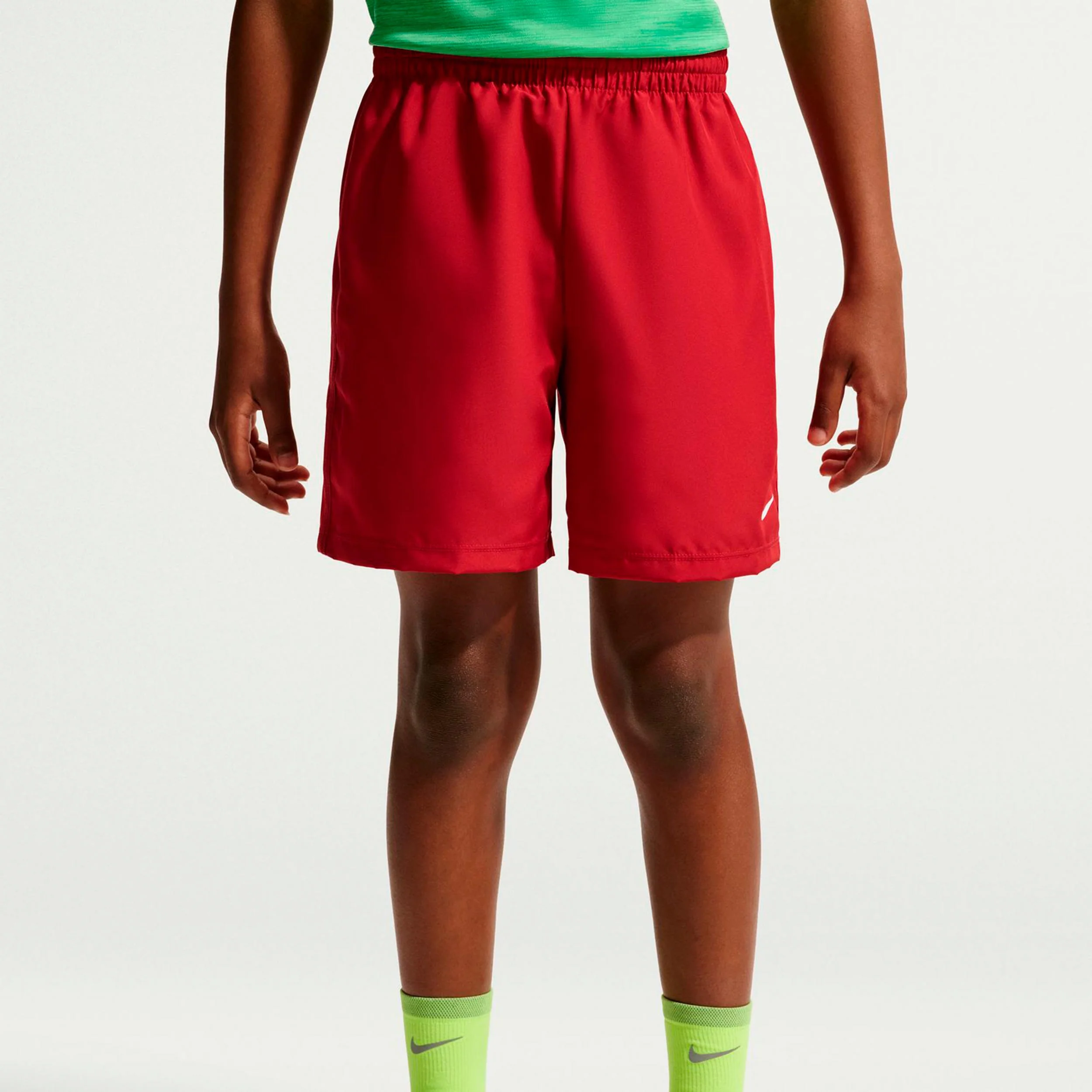 Big Shorts Niños - rojo, blanco