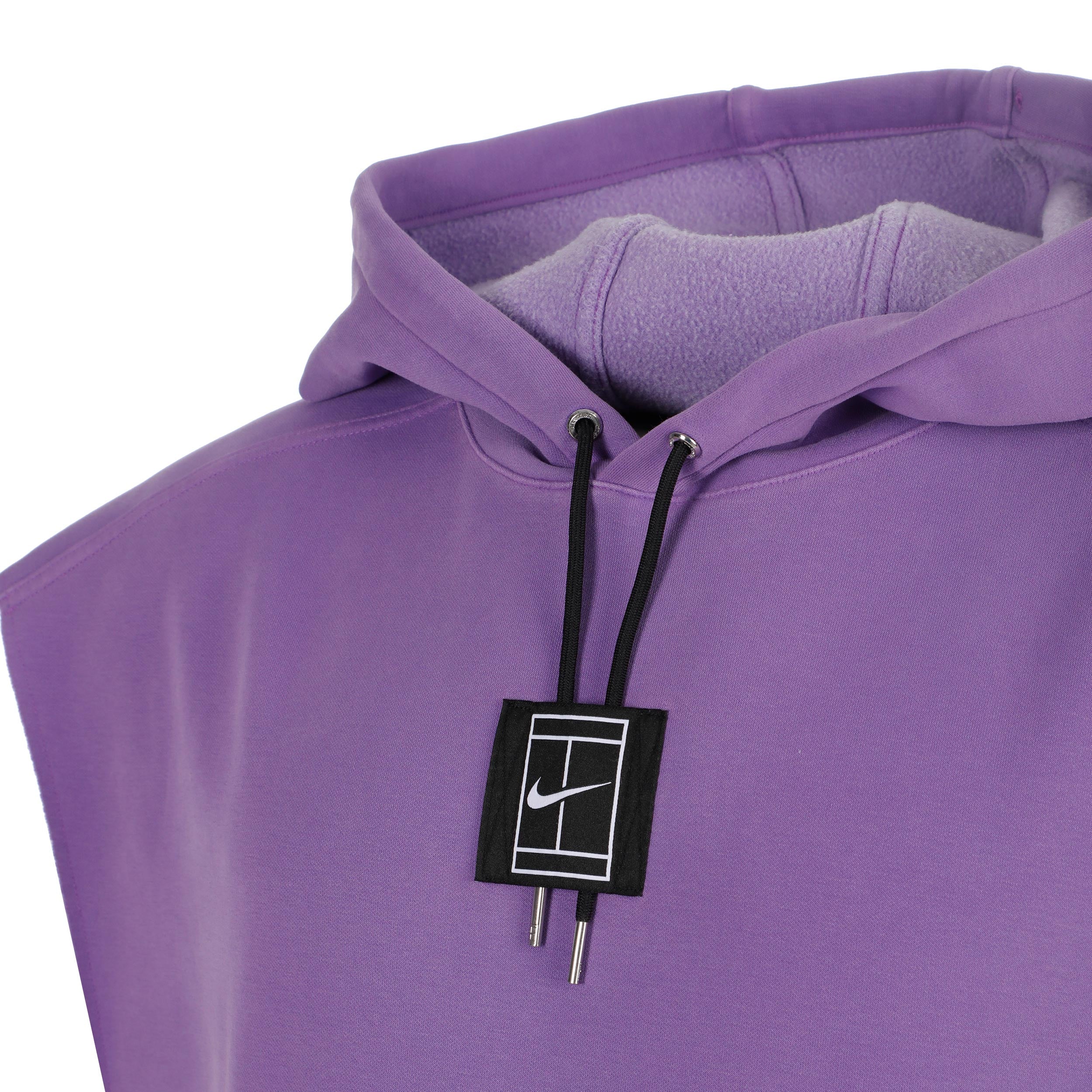 Carlos Alcaraz Court Slam Sudadera con capucha Hombres - violeta - Image 3
