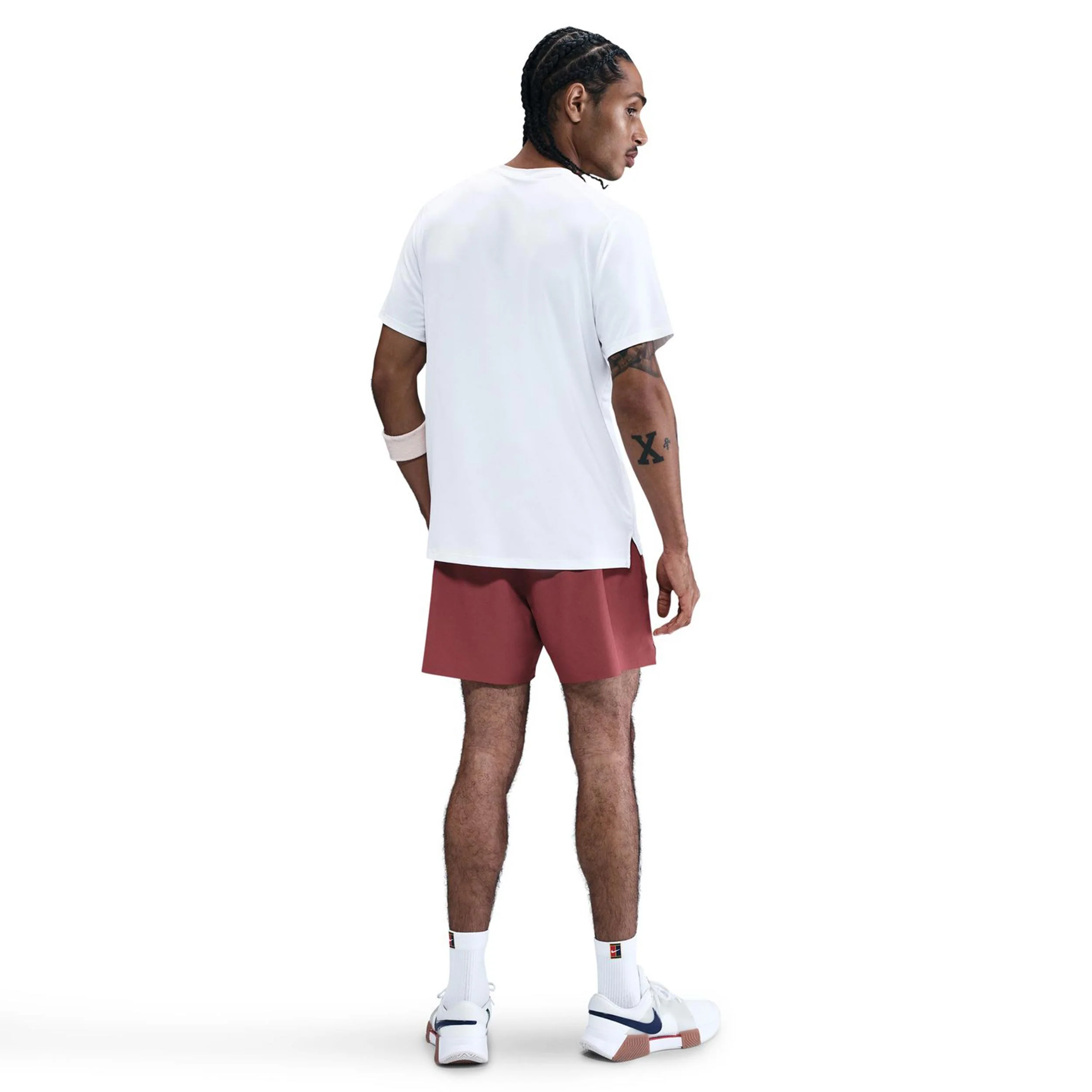 Court Dri-Fit Advantage 6in Shorts Hombres-Óxido - Image 6