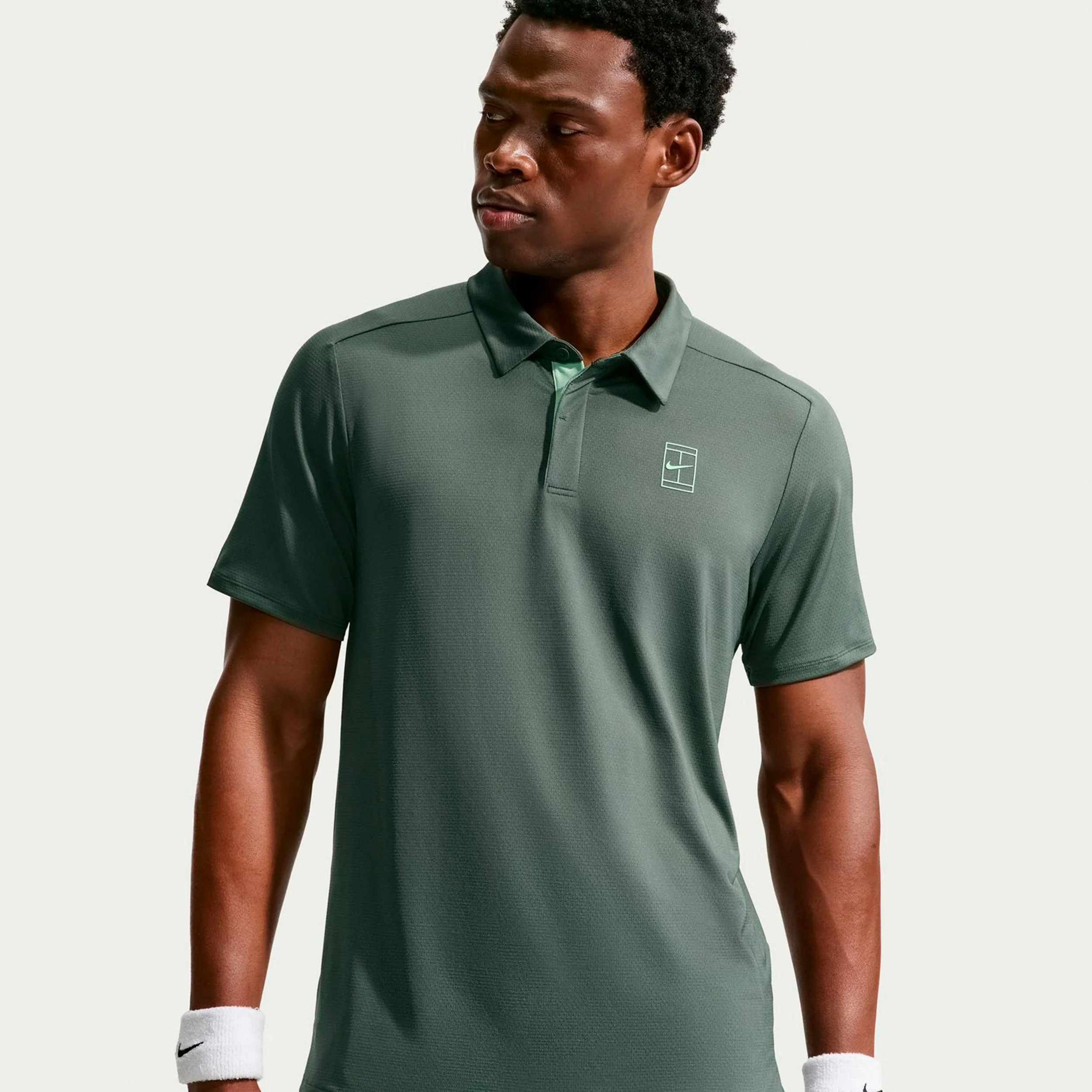 Court Dri-FIT Advantage Polo Hombres - blanco rot