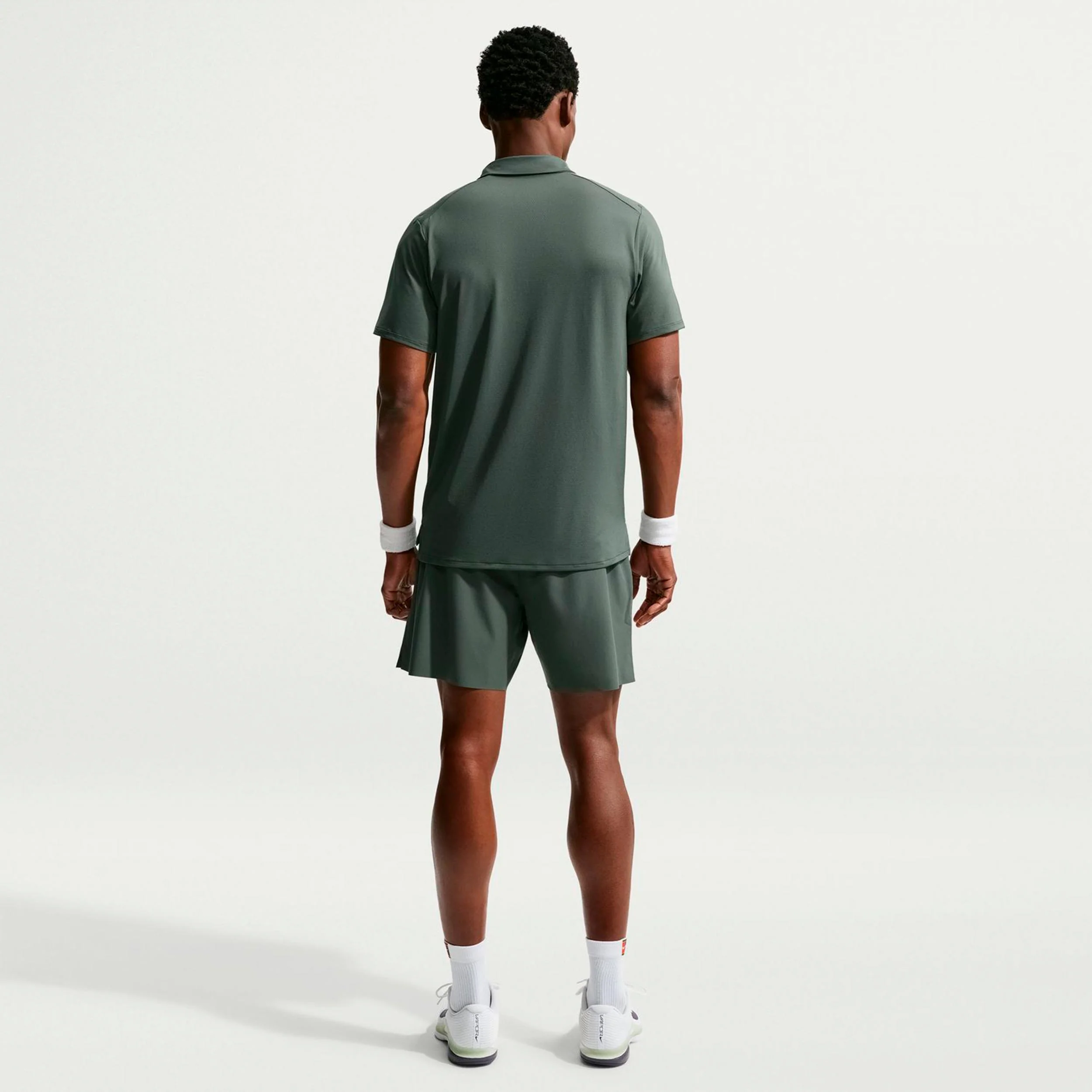 Court Dri-FIT Advantage Polo Hombres - blanco rot - Image 3