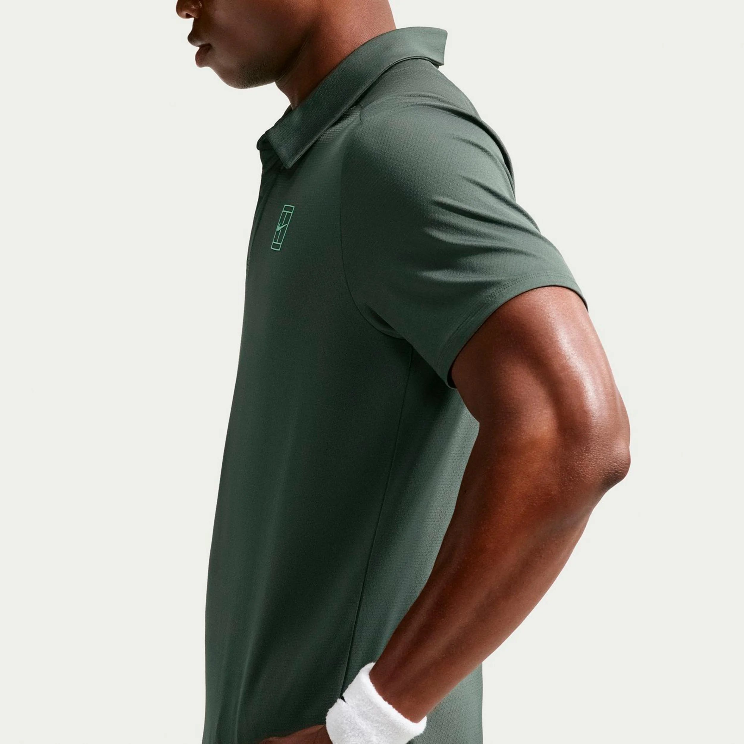Court Dri-FIT Advantage Polo Hombres - blanco rot - Image 4