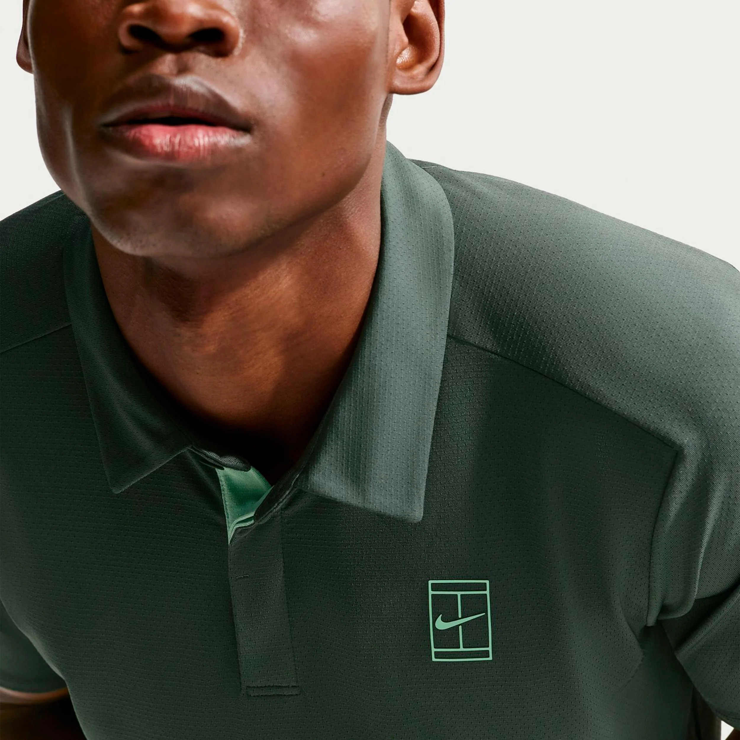 Court Dri-FIT Advantage Polo Hombres - blanco rot - Image 5