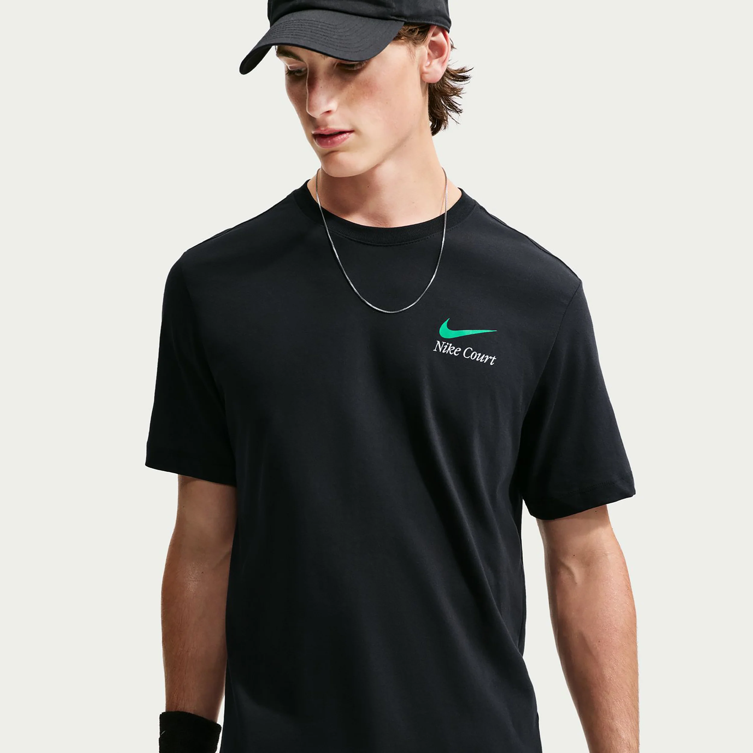 Court Dri-Fit Camiseta de manga corta Hombres - negro - Image 3